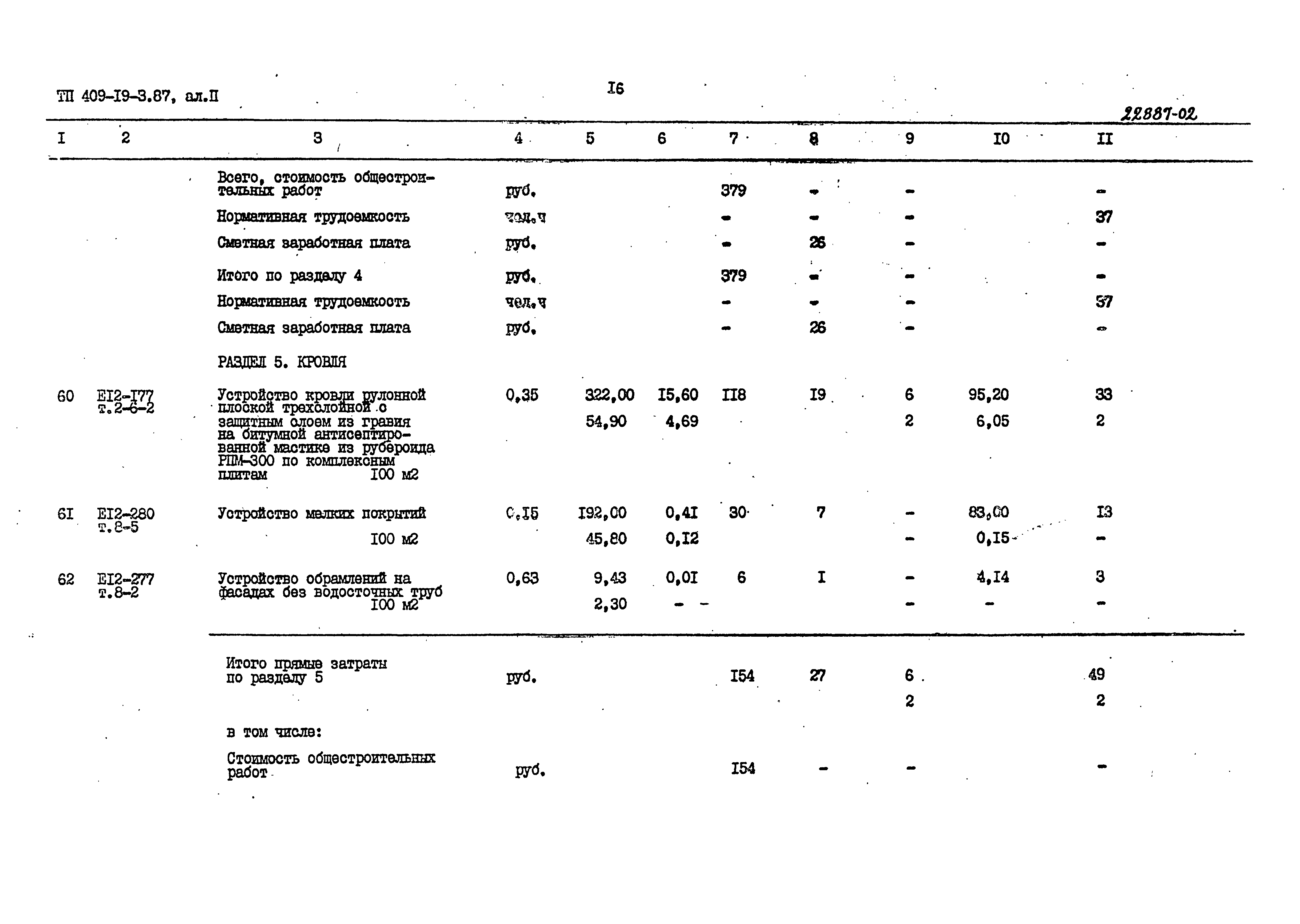 Типовой проект 409-19-3.87