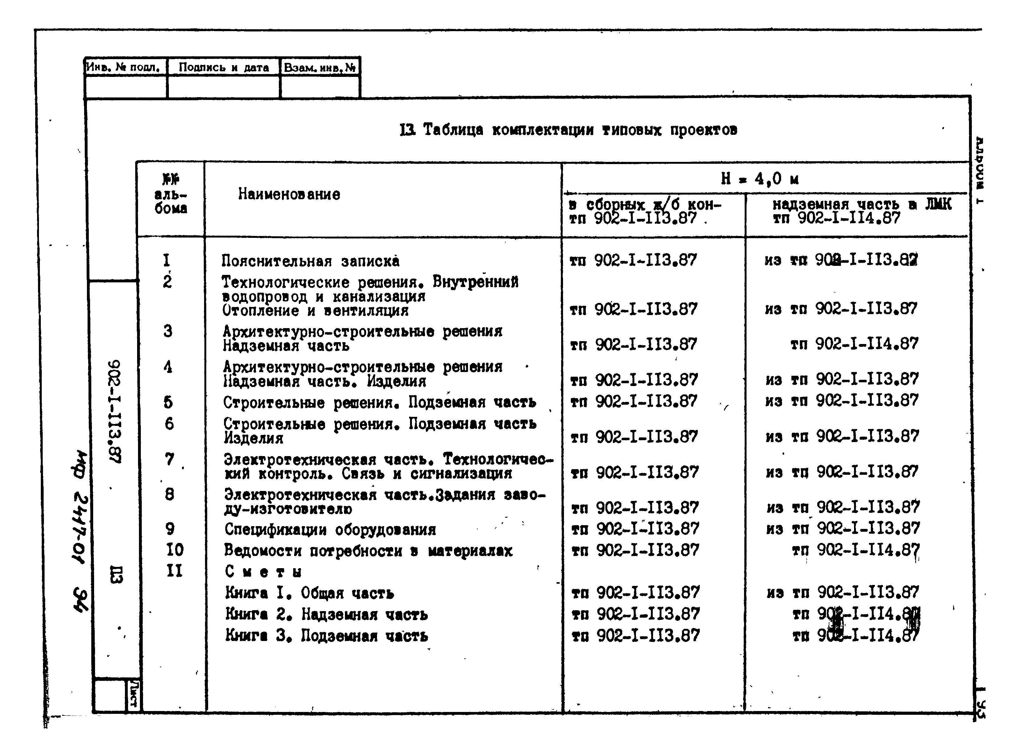 Типовой проект 902-1-120.87