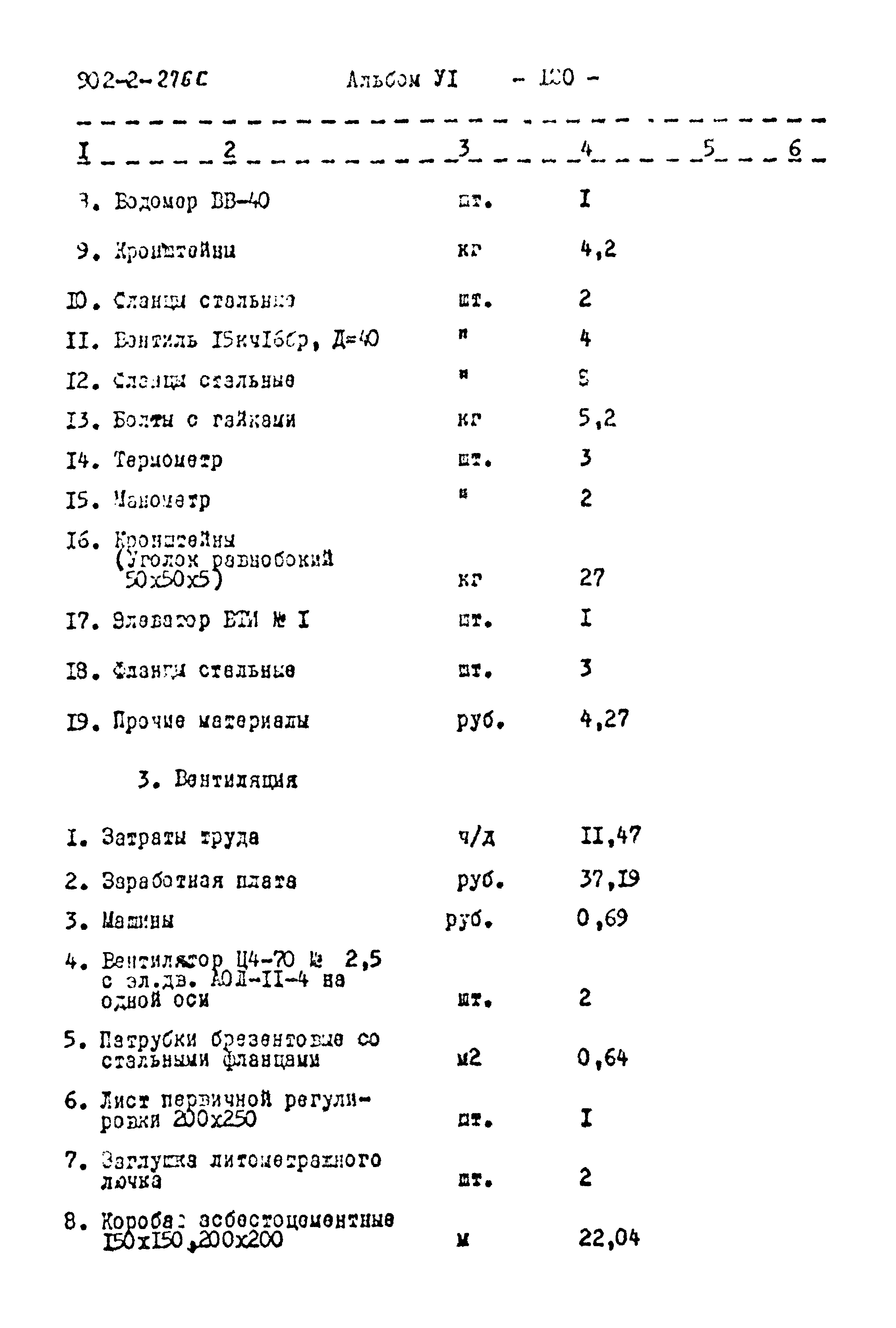 Типовой проект 902-2-276с