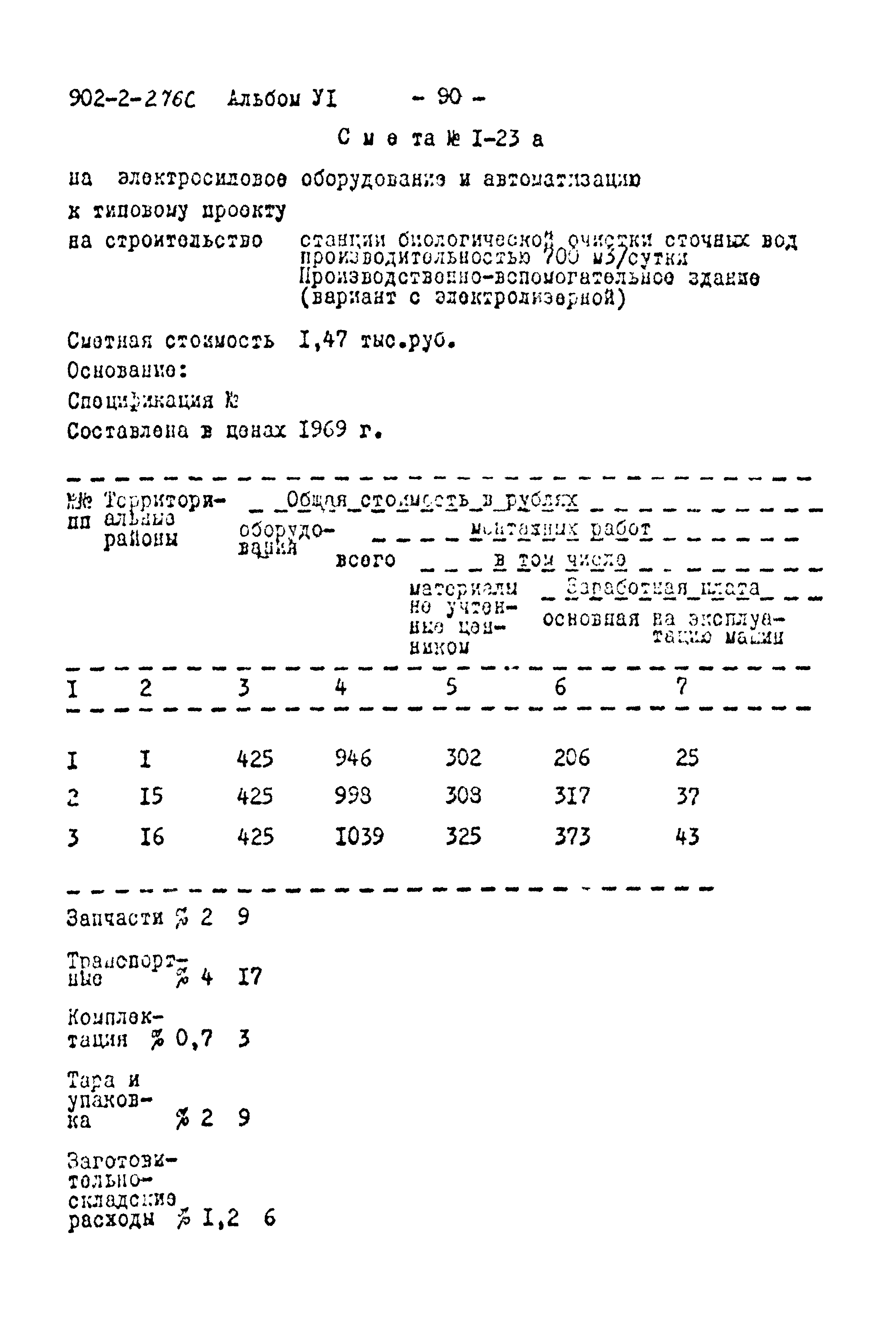 Типовой проект 902-2-276с