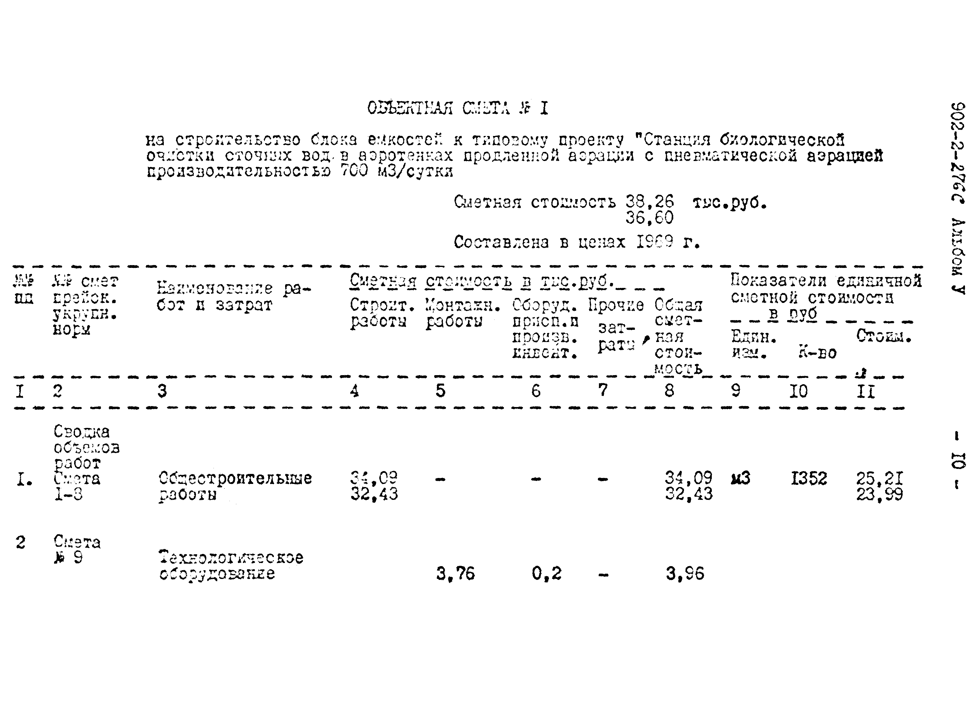 Типовой проект 902-2-276с