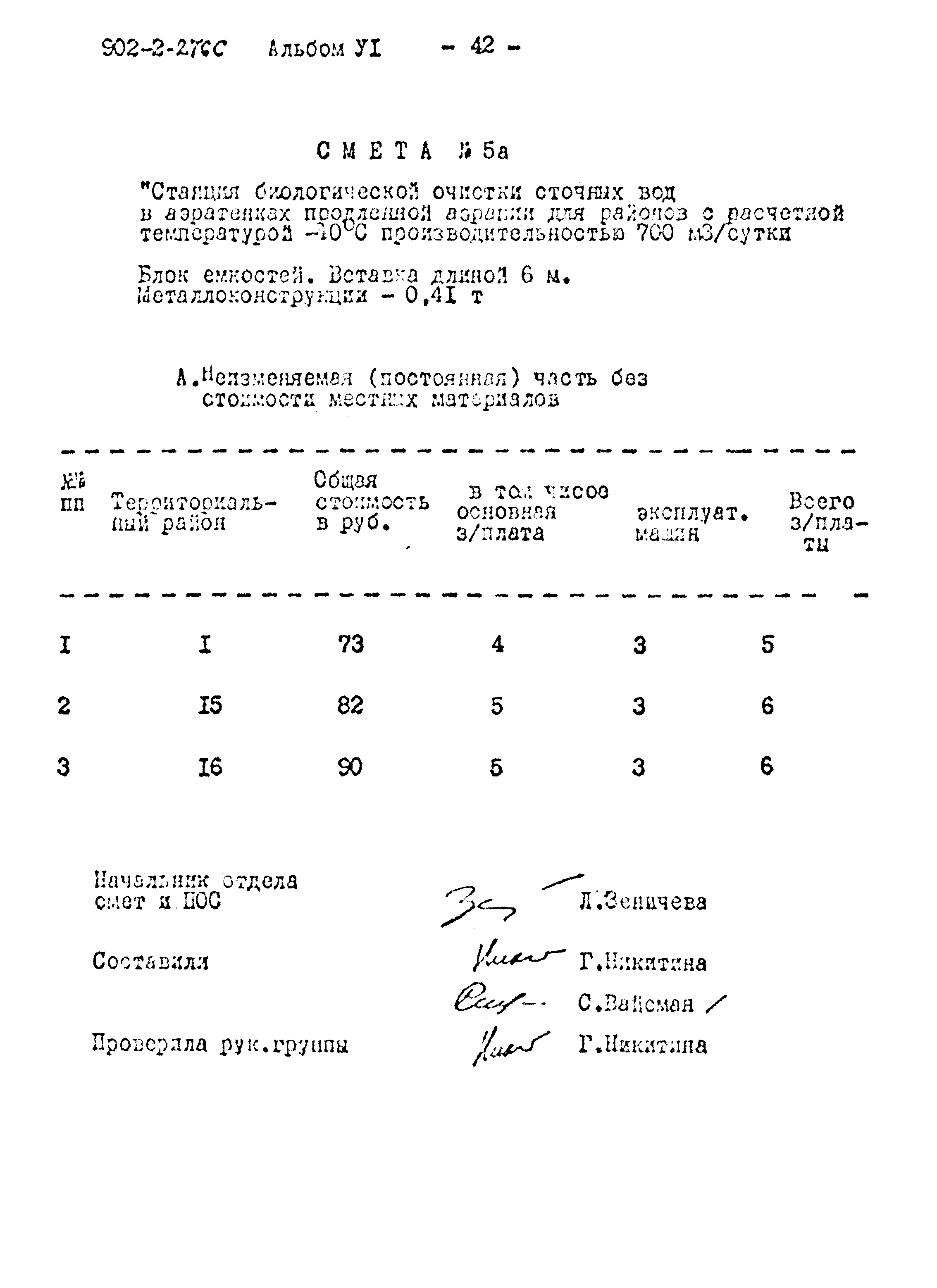 Типовой проект 902-2-276с