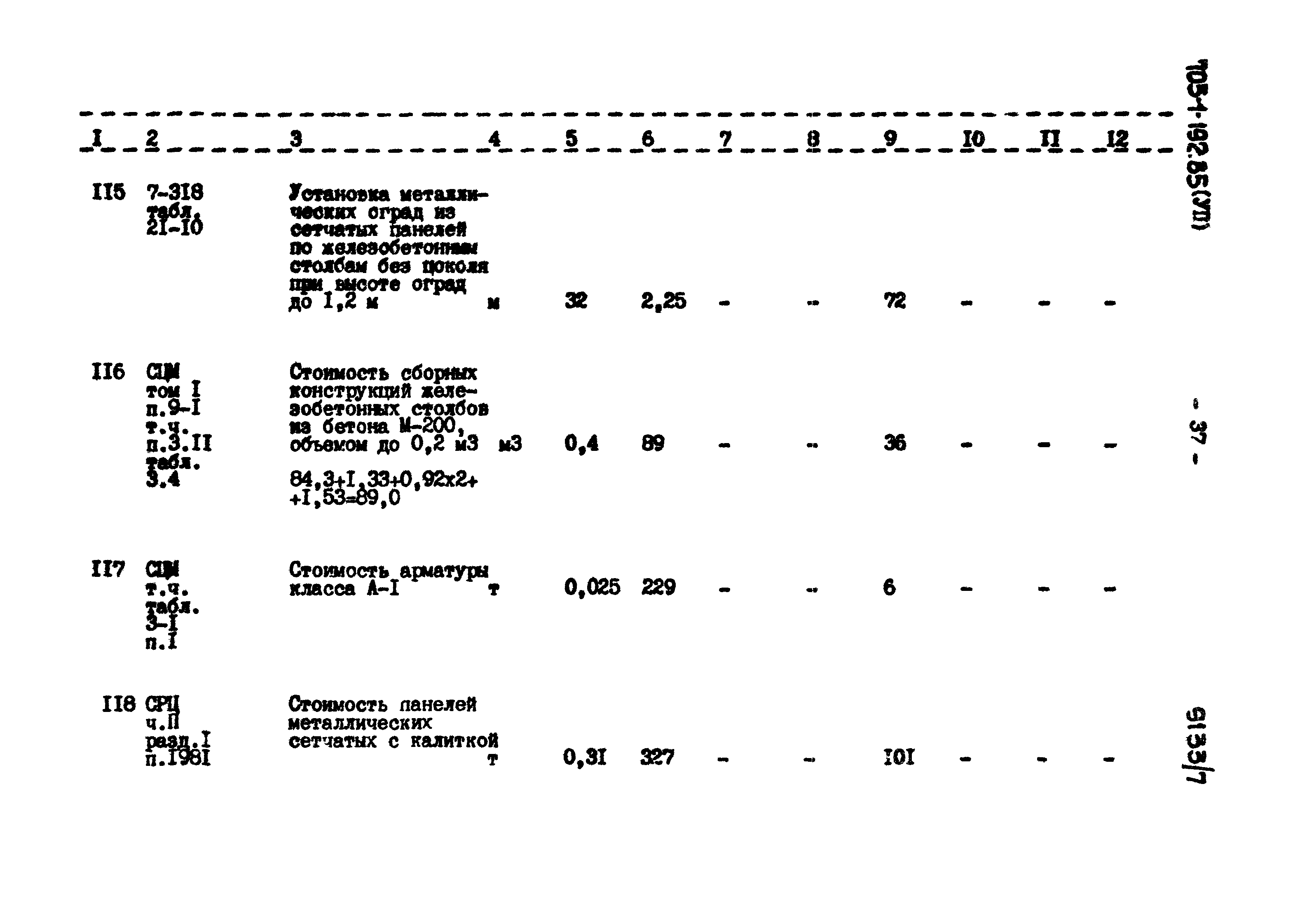 Типовой проект 705-1-192.85