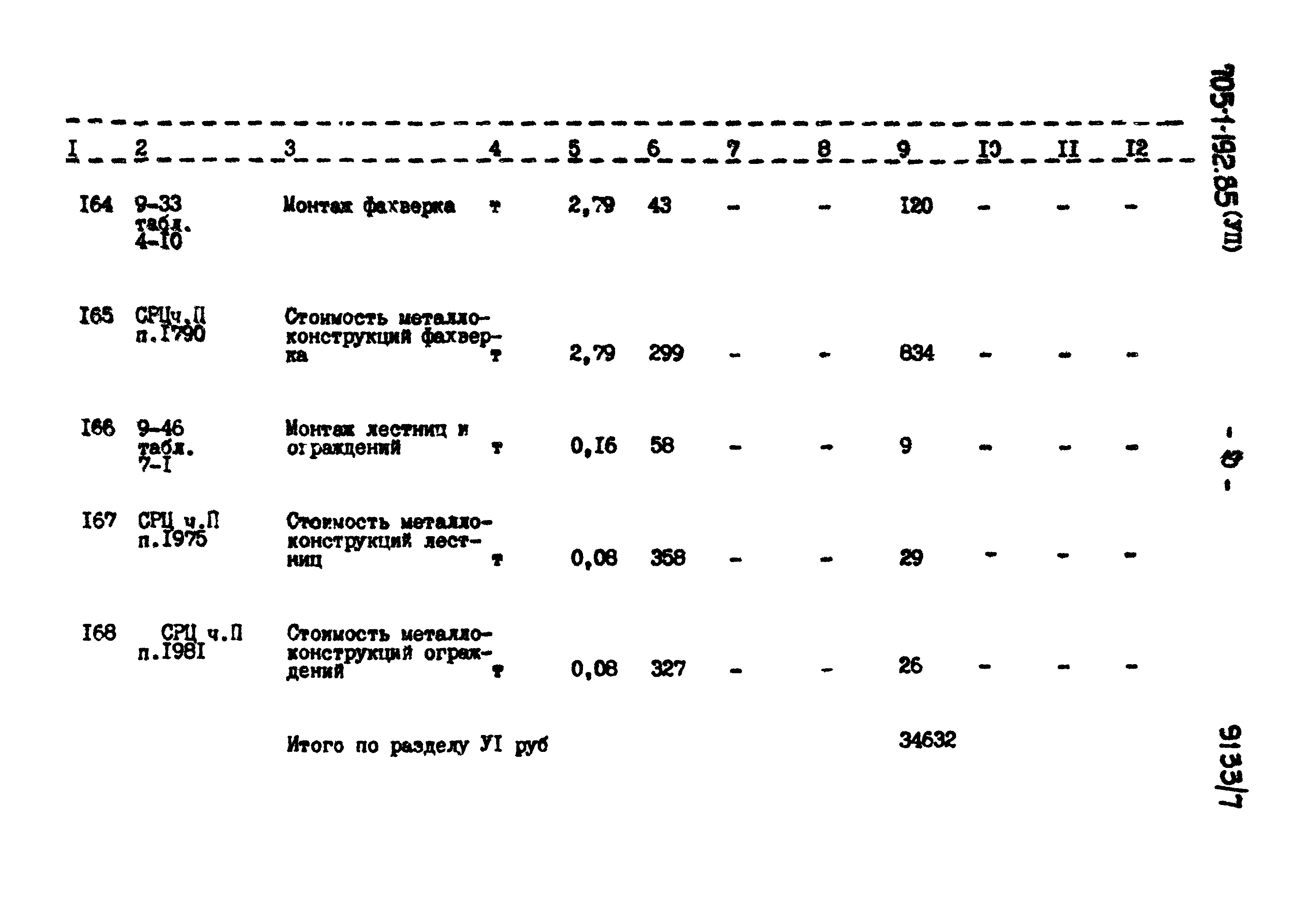 Типовой проект 705-1-192.85