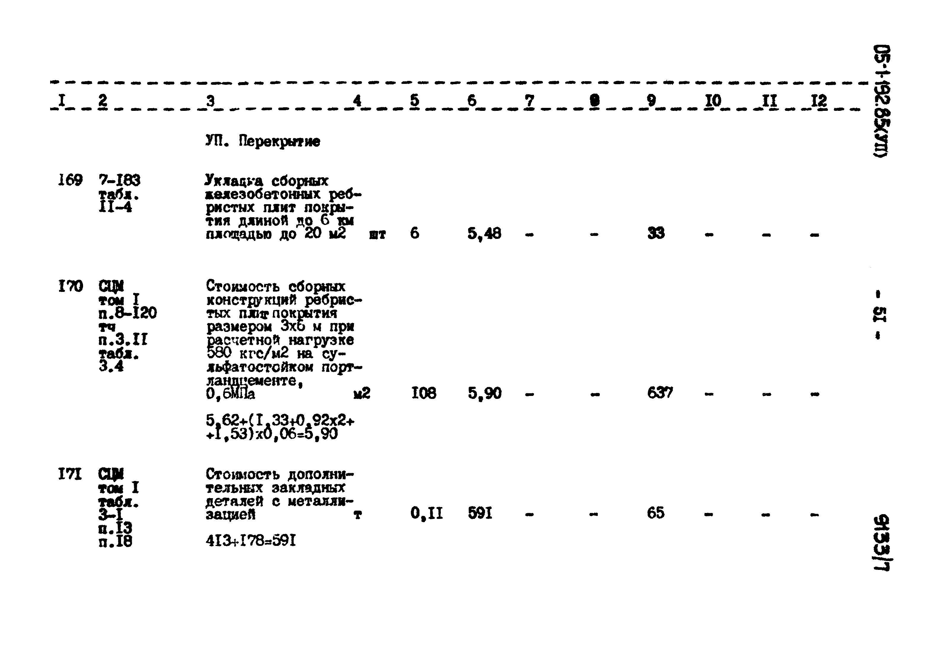 Типовой проект 705-1-192.85