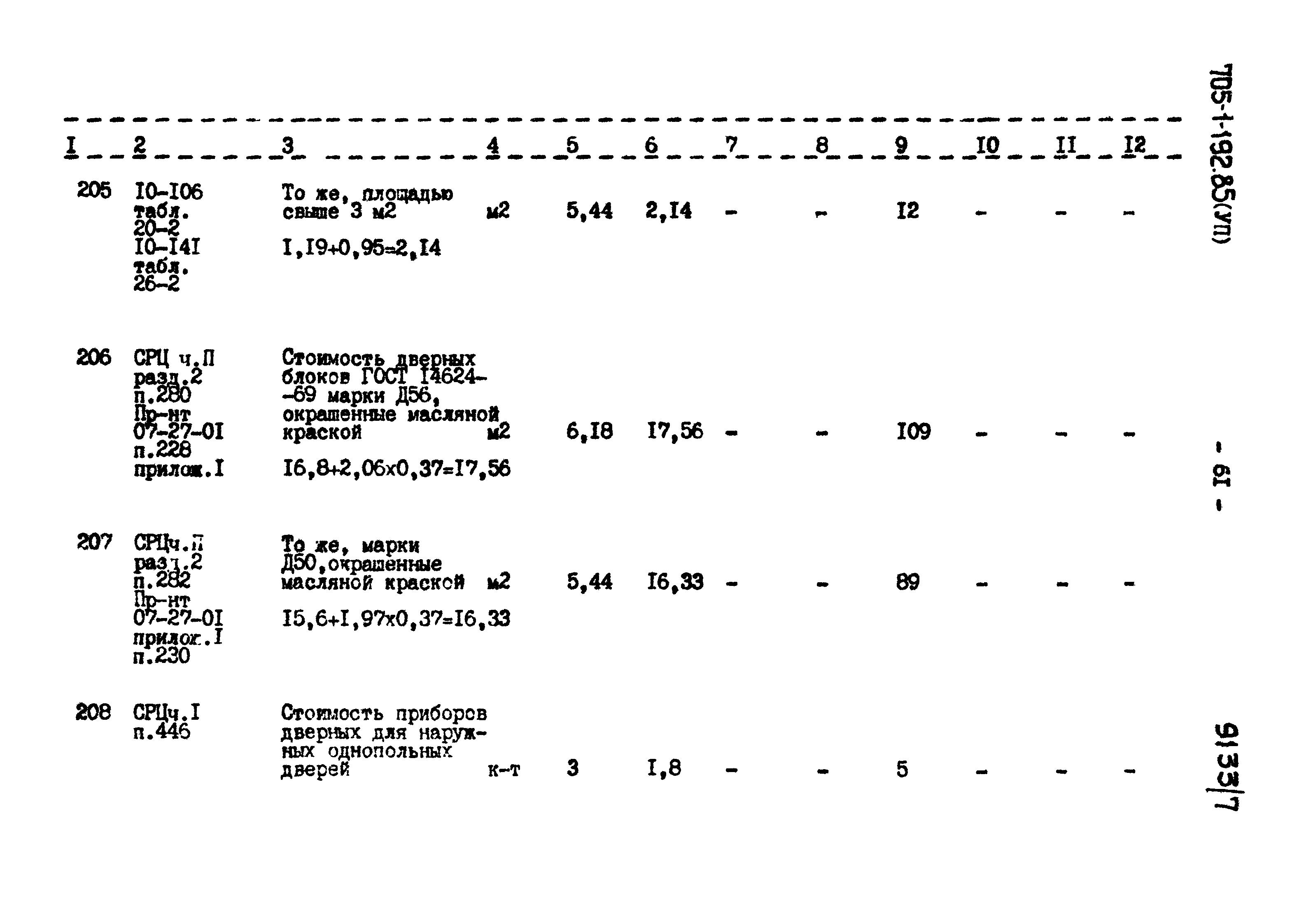 Типовой проект 705-1-192.85