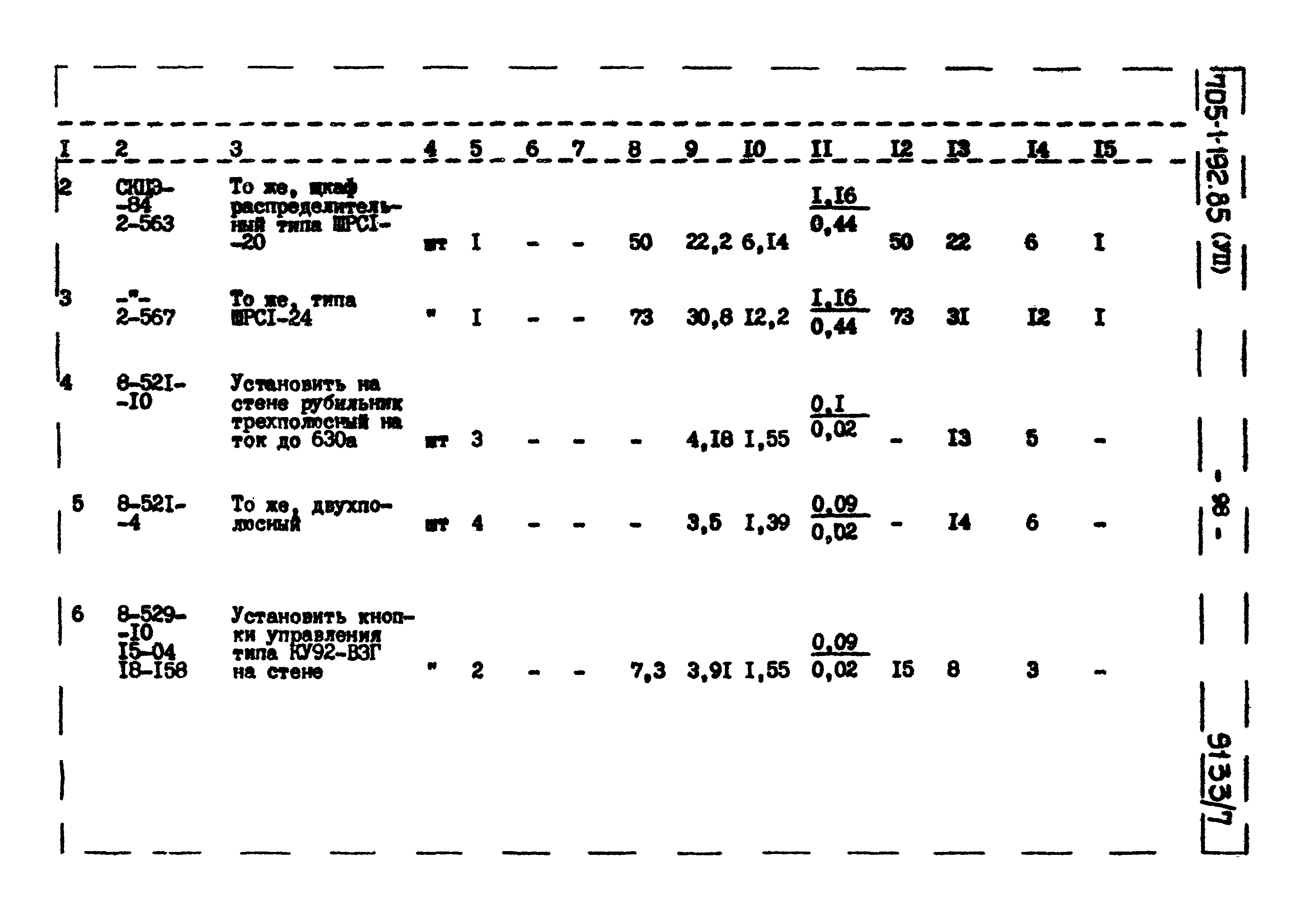 Типовой проект 705-1-192.85