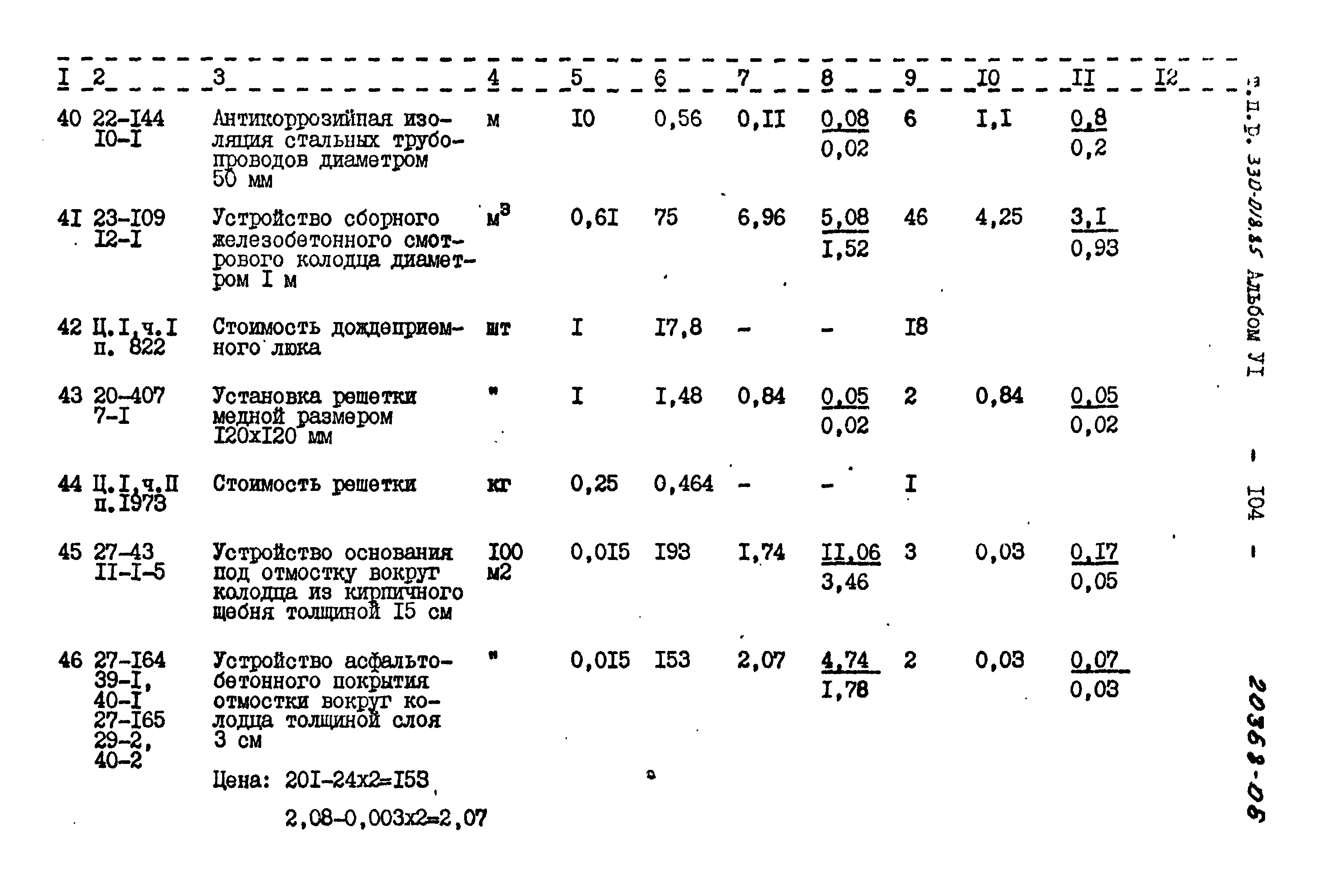 Типовой проект 330-018.85