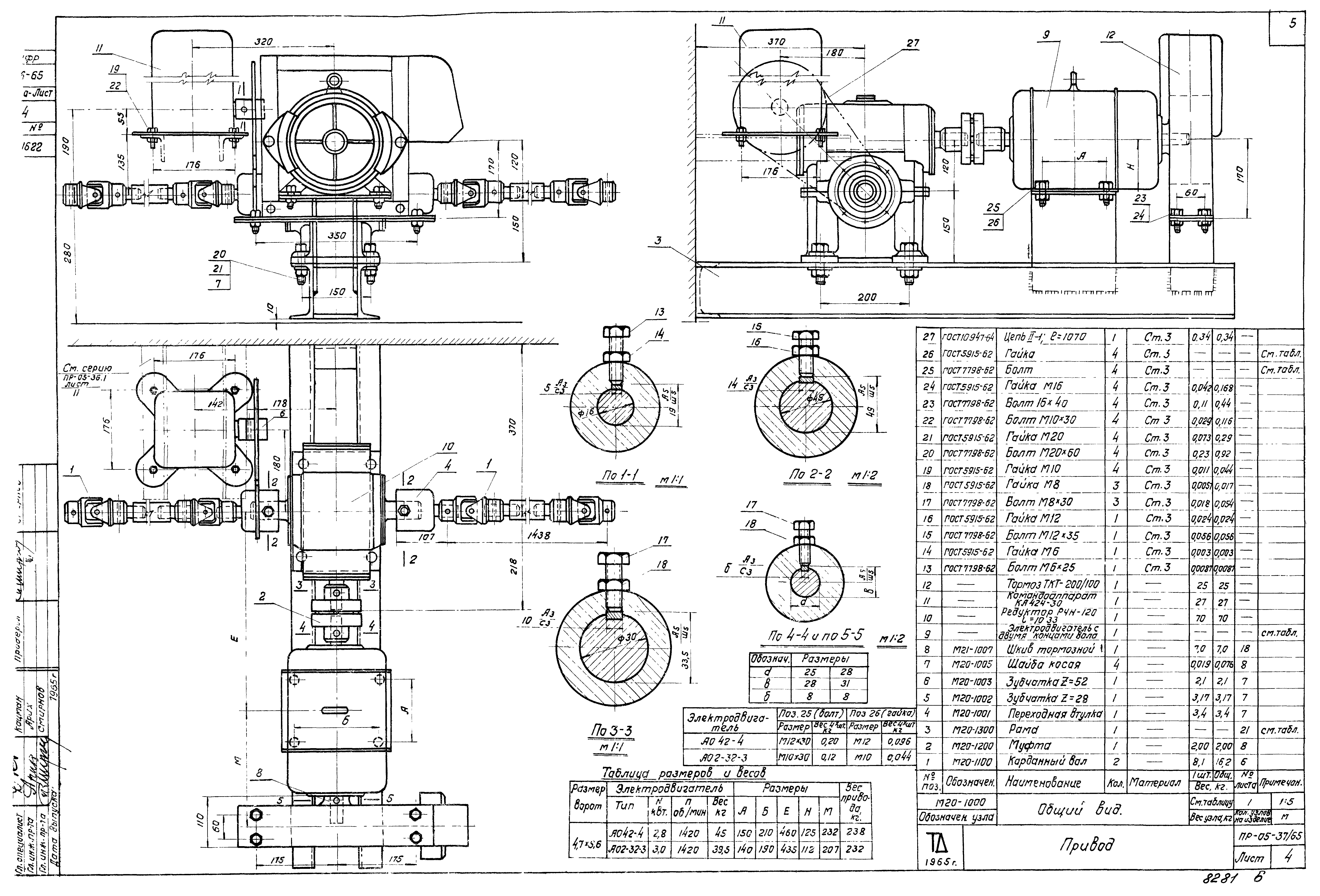 Серия ПР-05-37/65