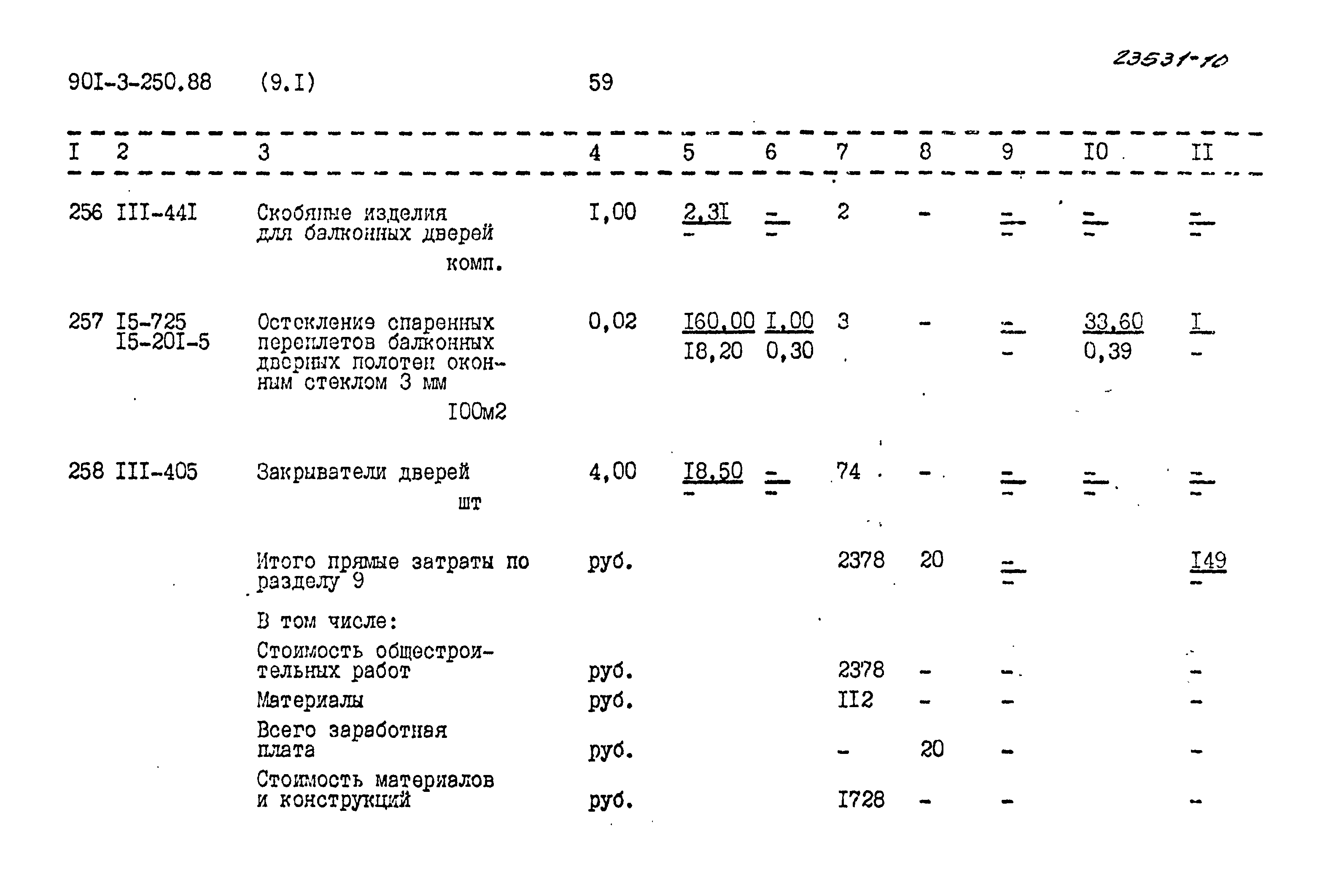 Типовой проект 901-3-250.88