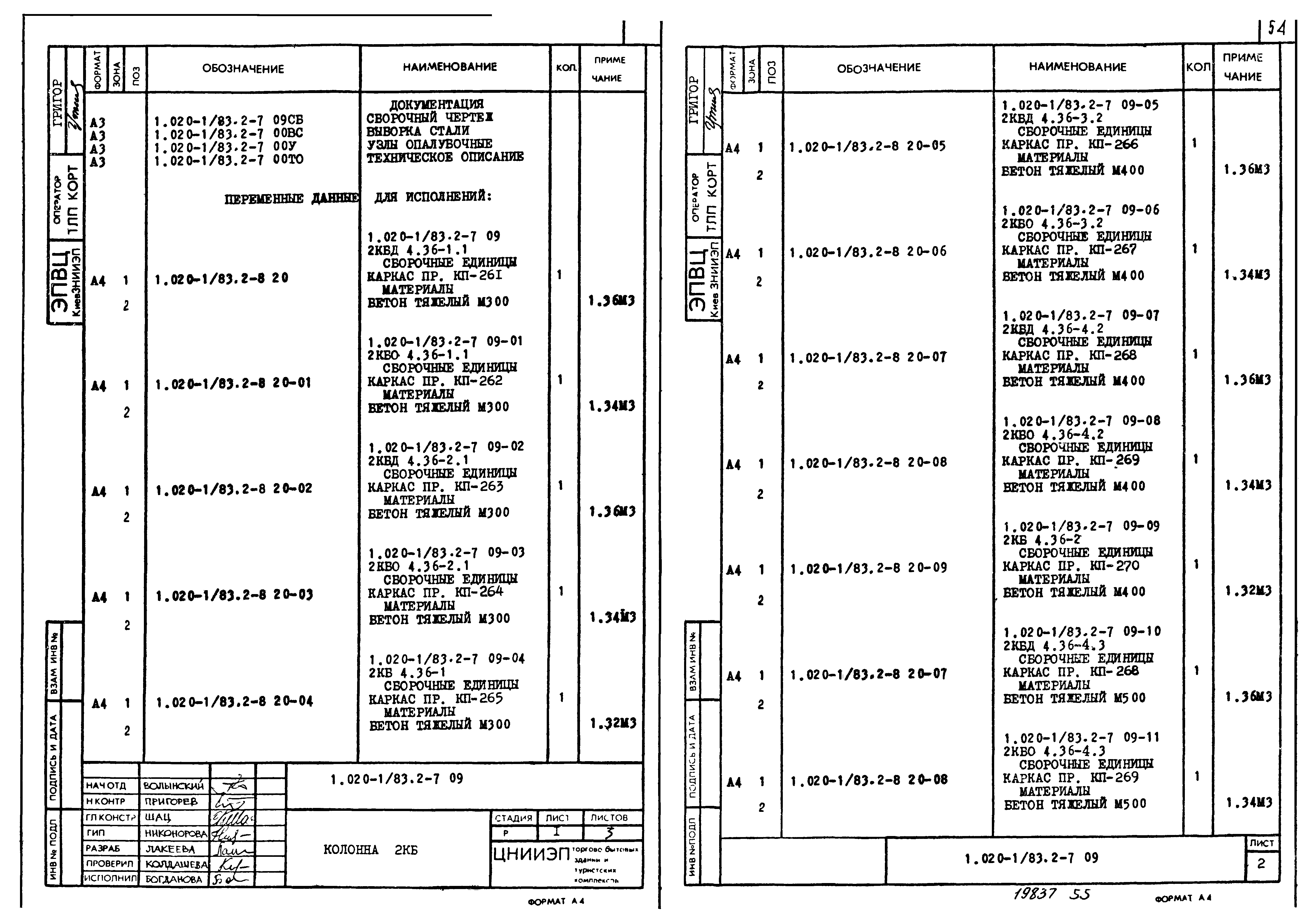 Серия 1.020-1/83