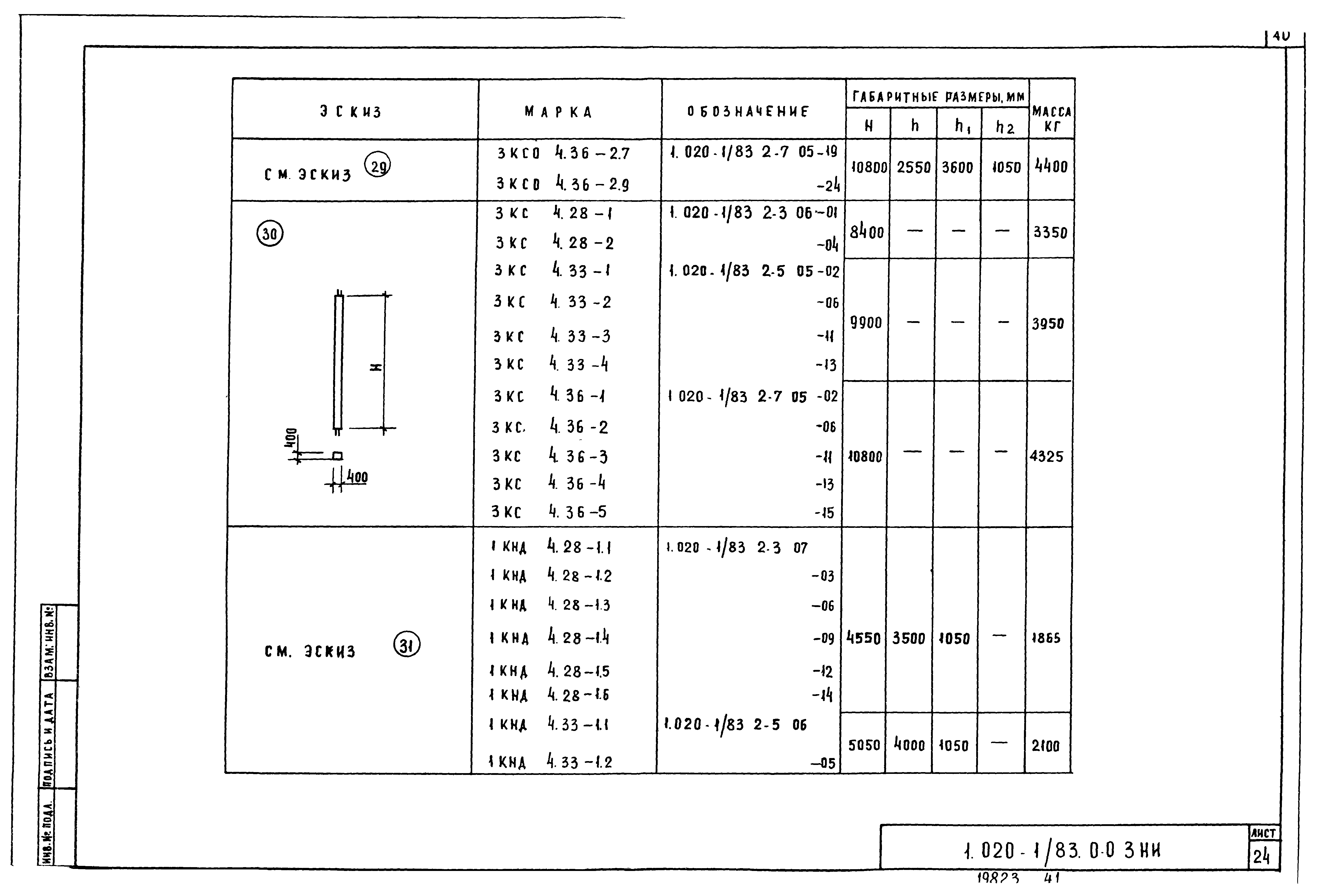 Серия 1.020-1/83