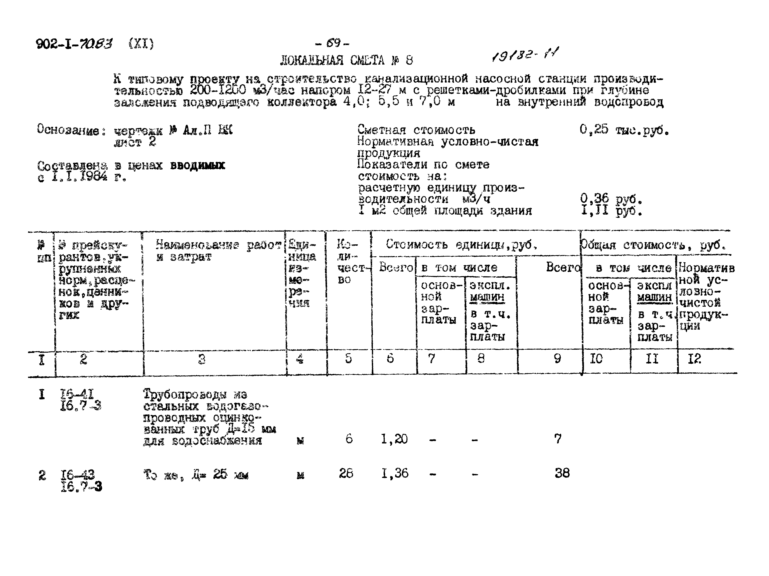 Типовой проект 902-1-76.83