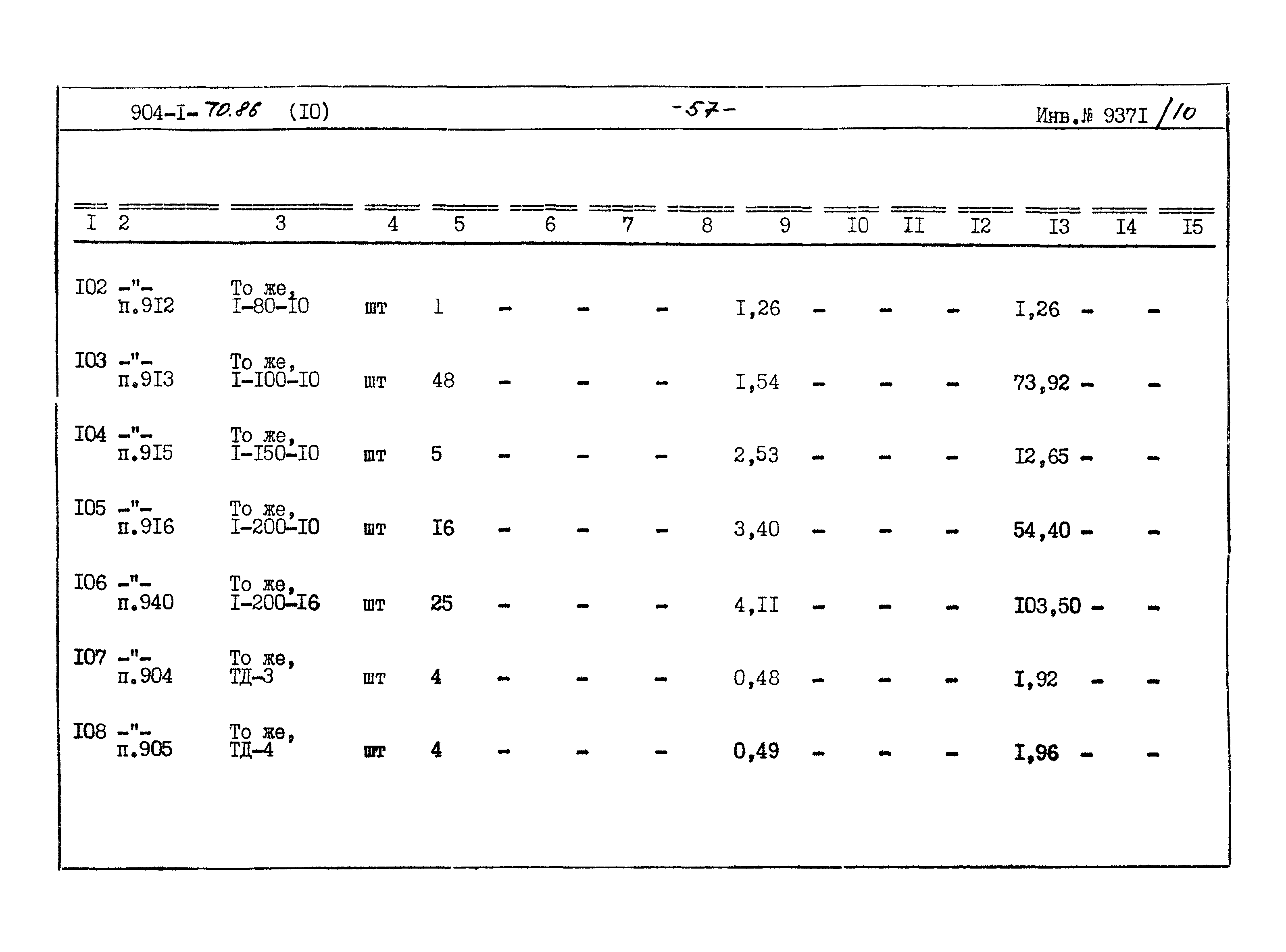 Типовой проект 904-1-70.86