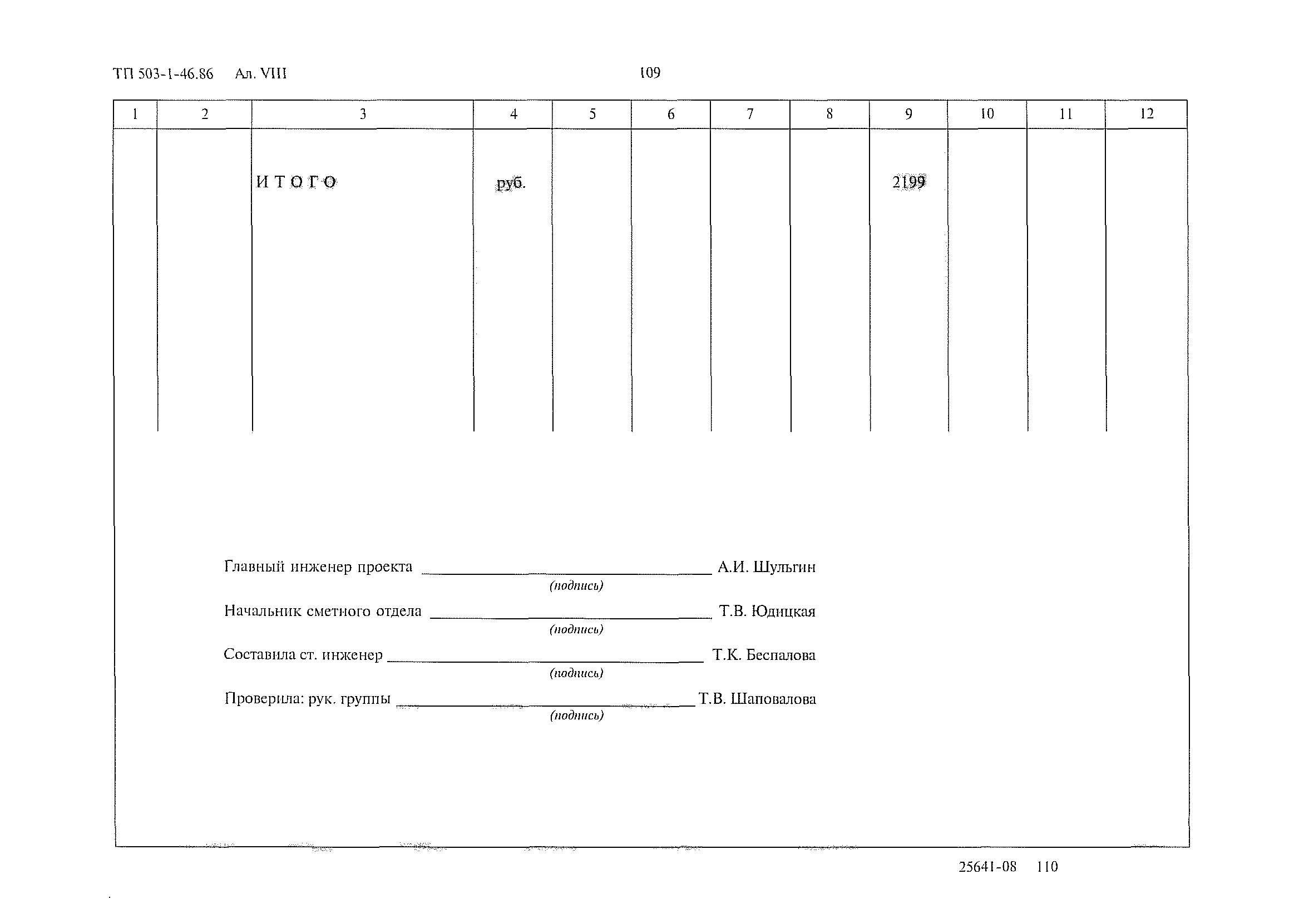 Типовой проект 503-1-46.86