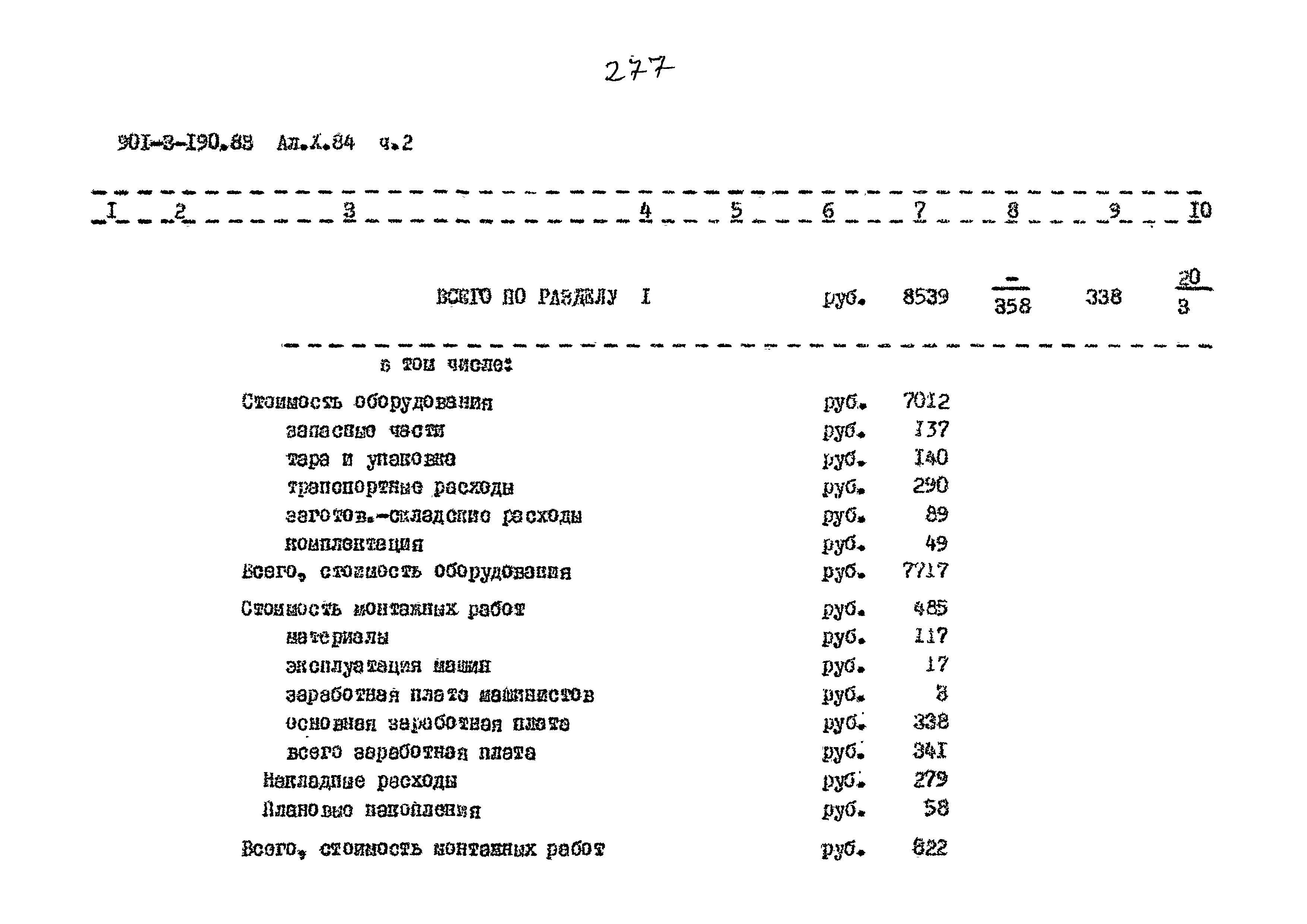 Типовой проект 901-3-190.83