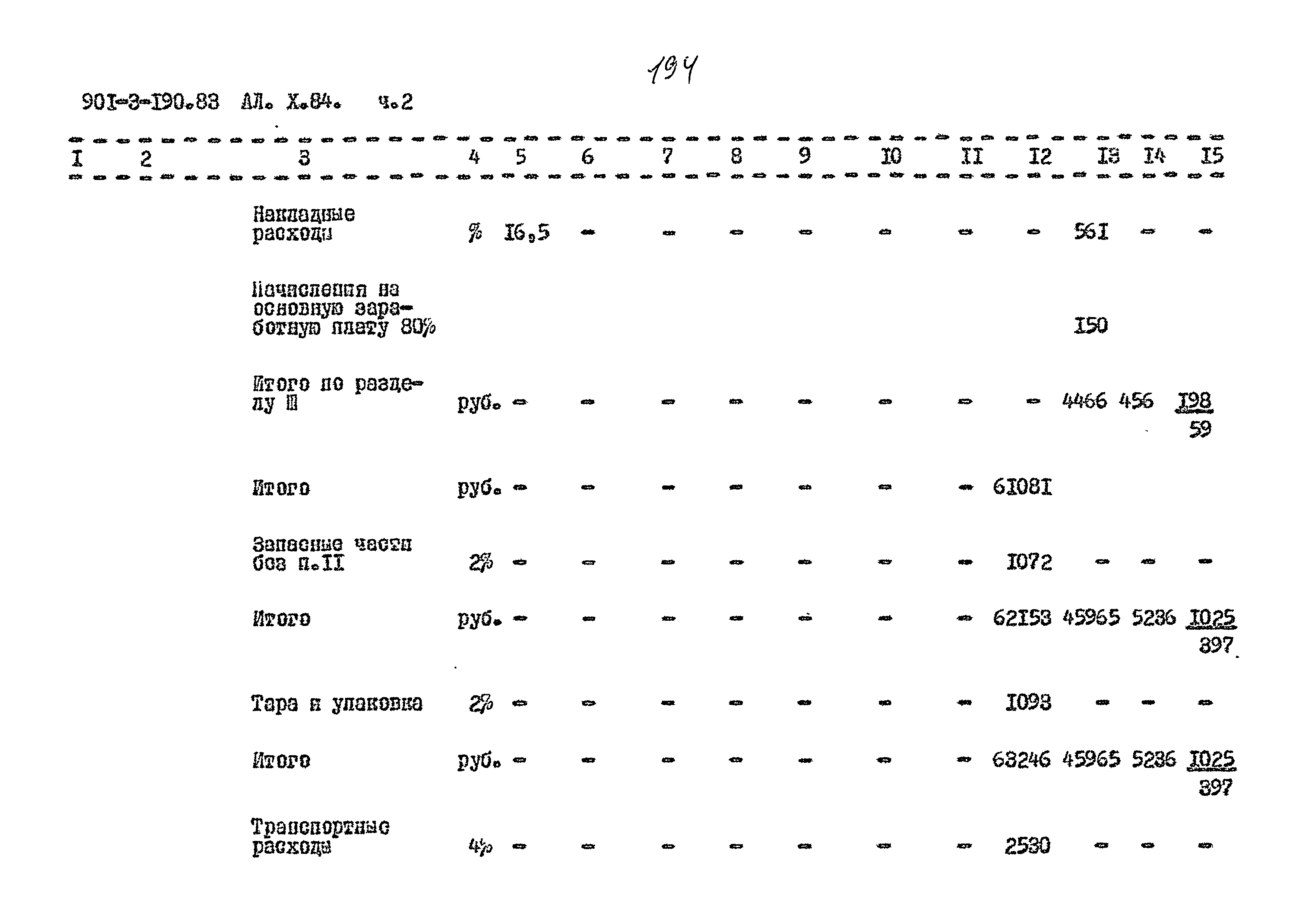 Типовой проект 901-3-190.83