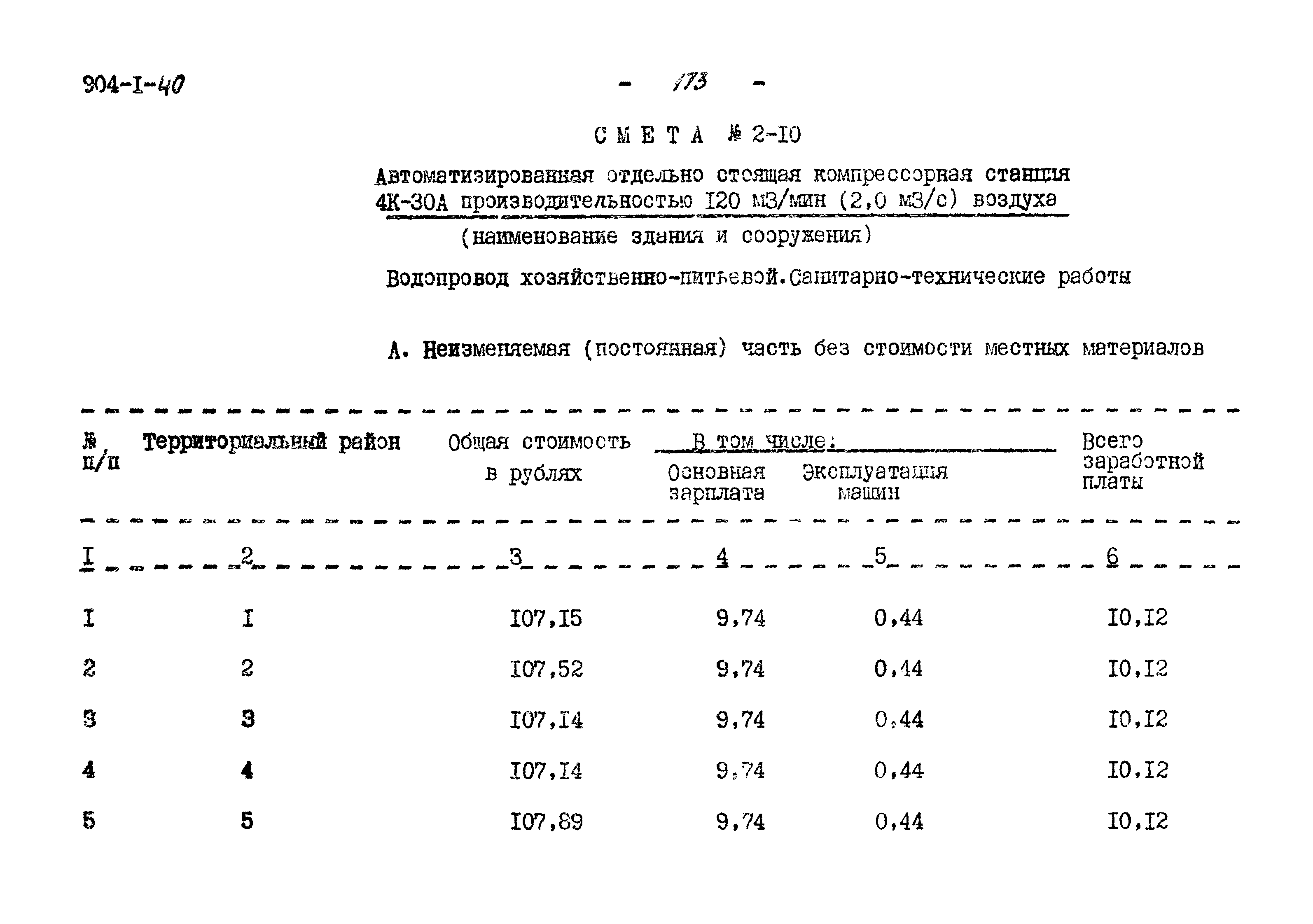 Типовой проект 904-1-40