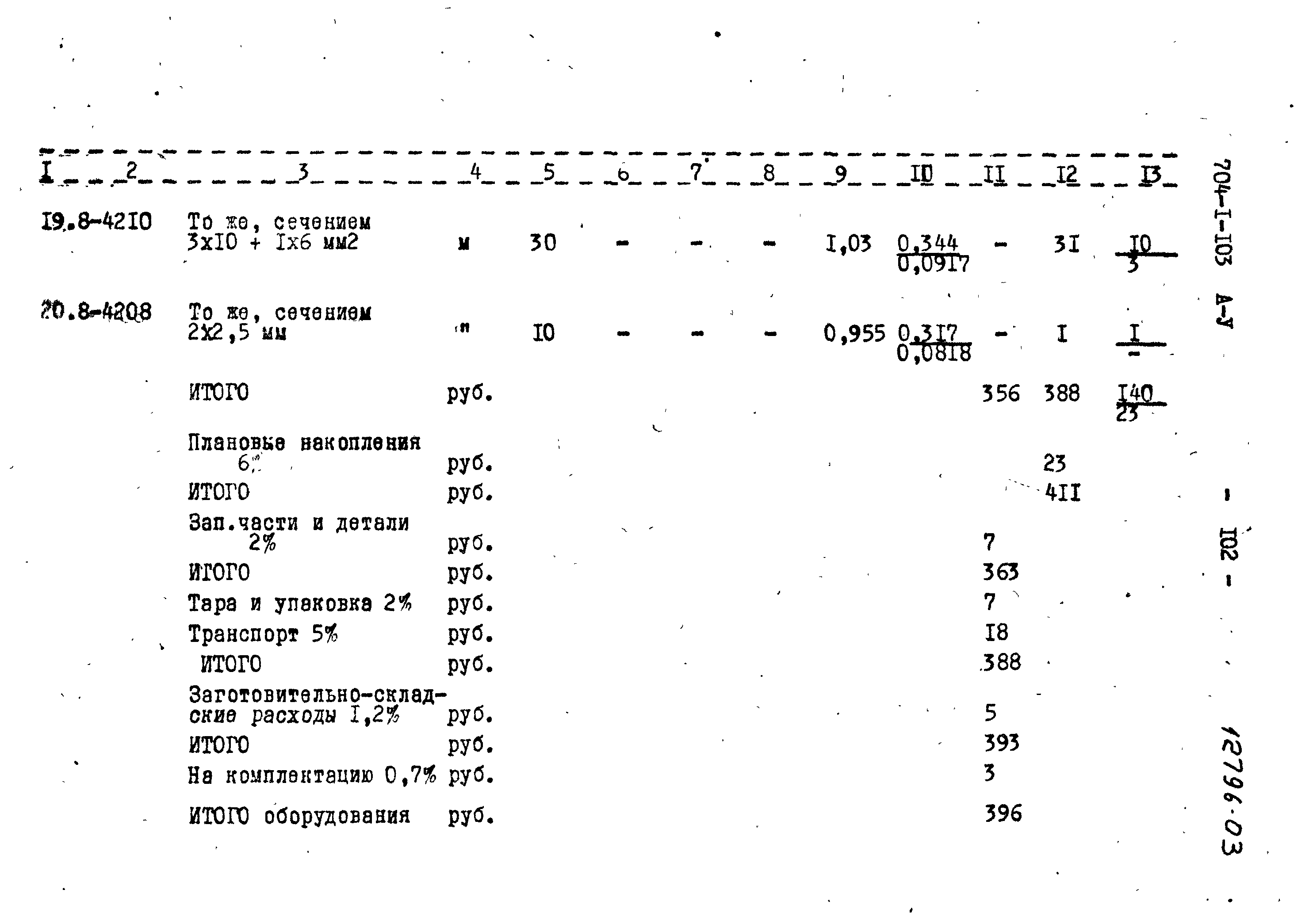 Типовой проект 704-1-103