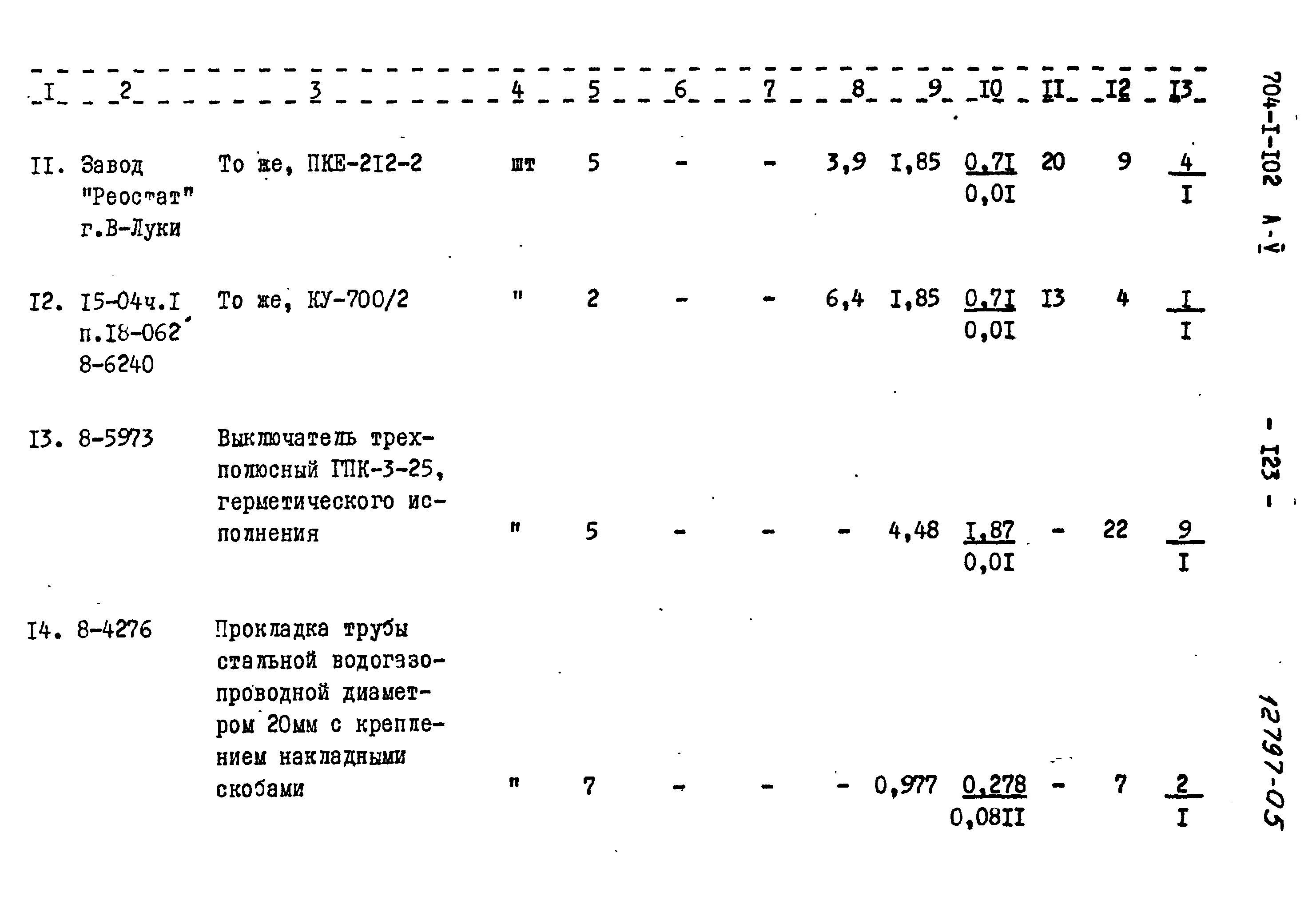 Типовой проект 704-1-102