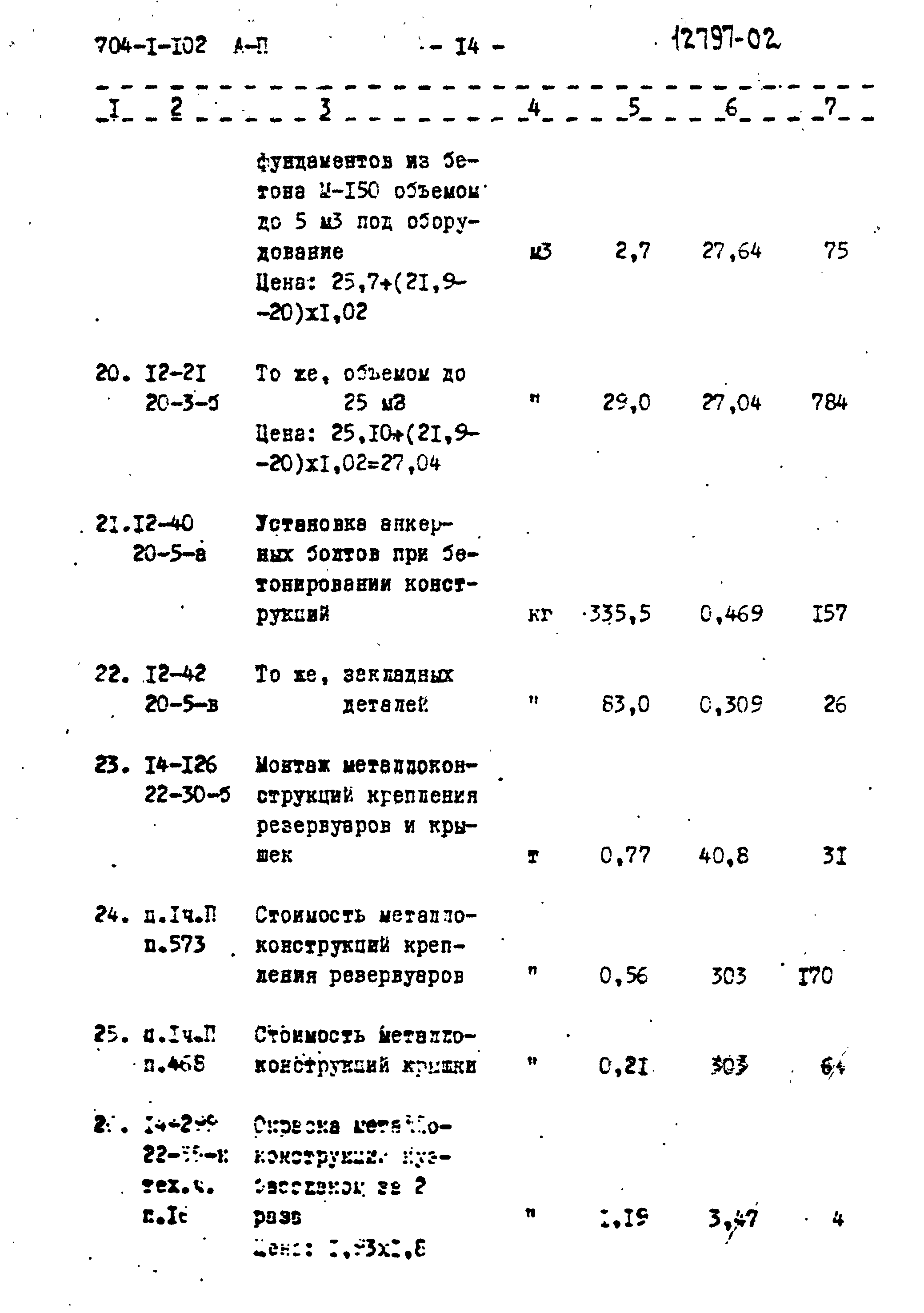 Типовой проект 704-1-102