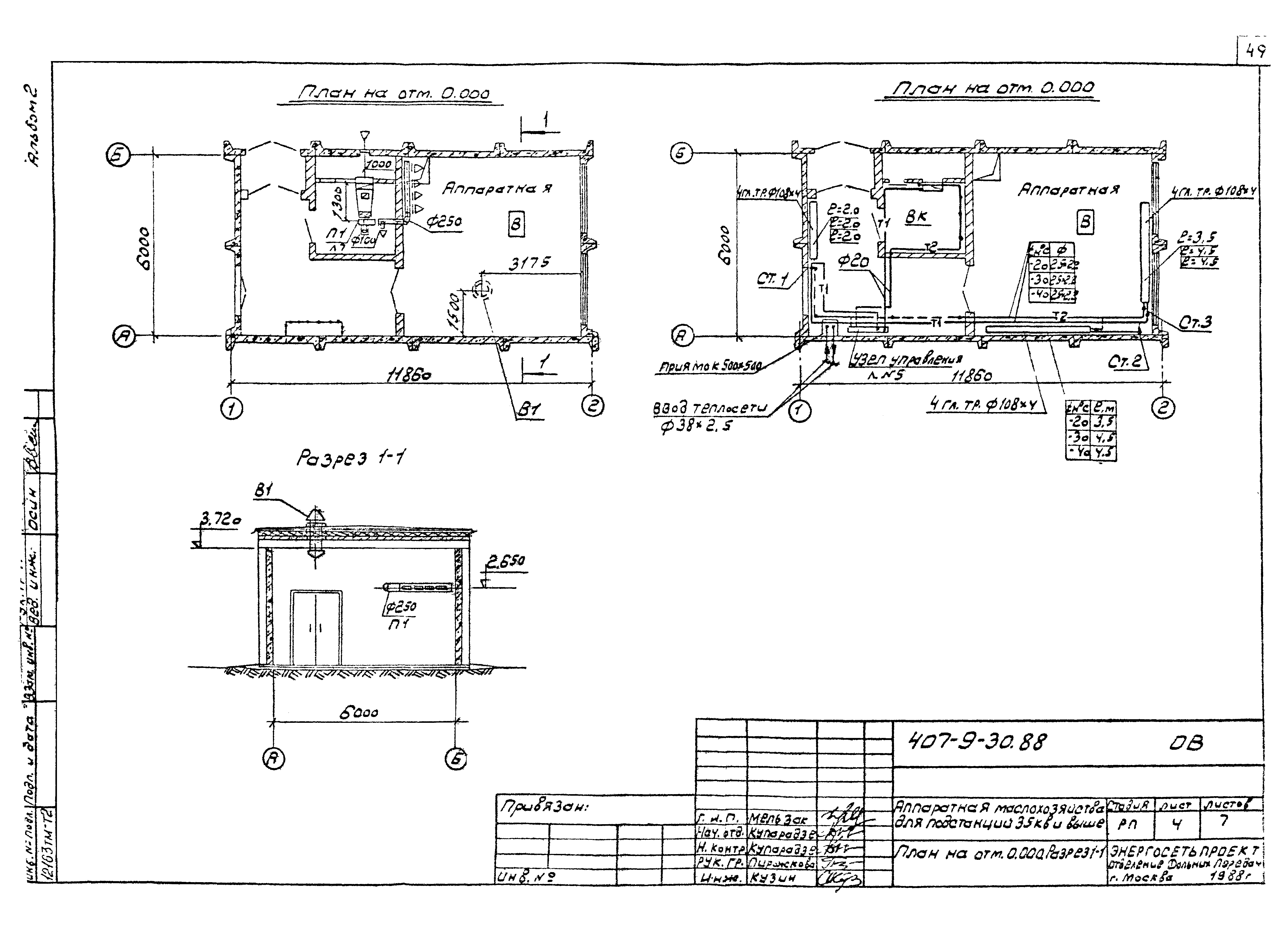 Типовой проект 407-9-30.88