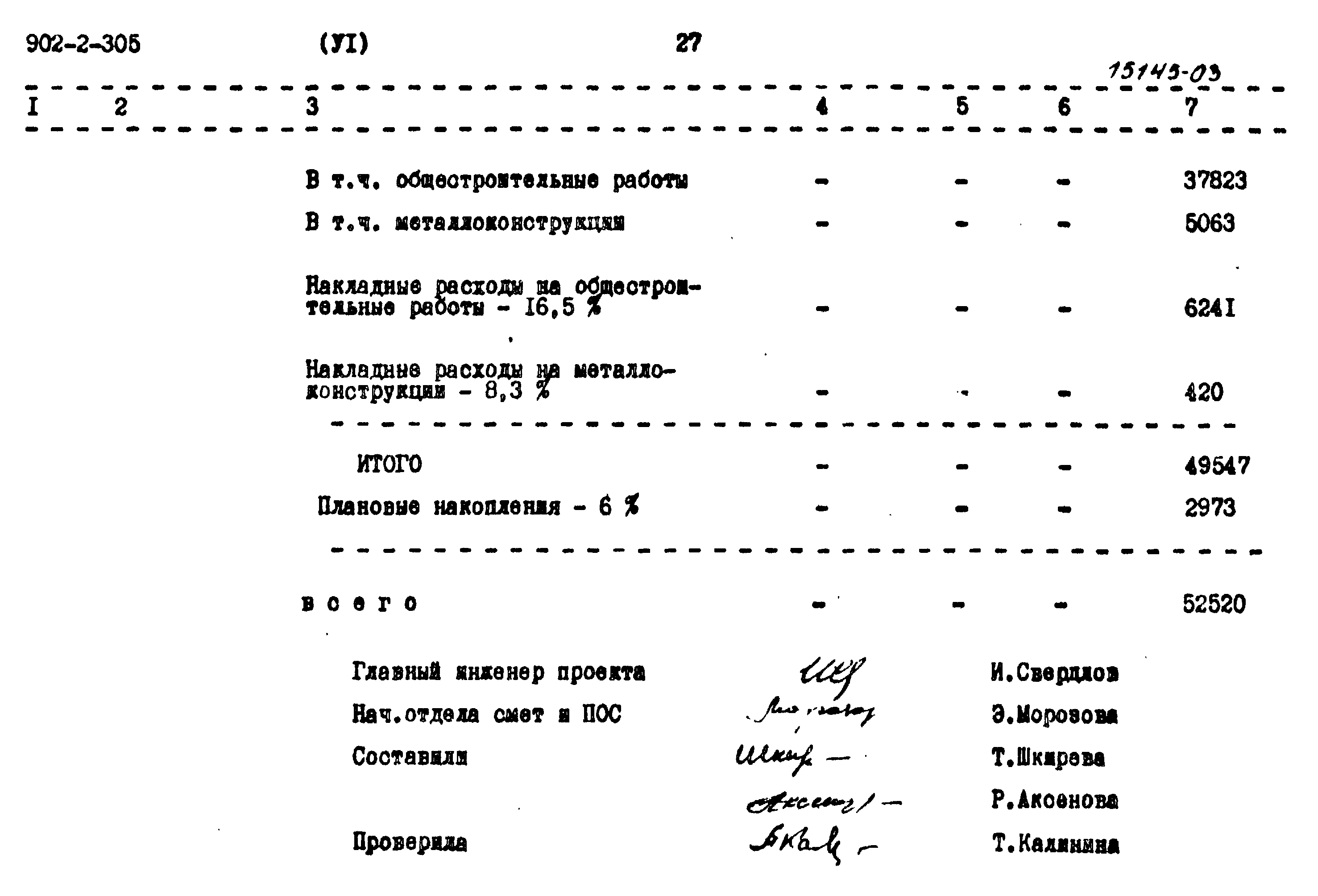 Типовой проект 902-2-305