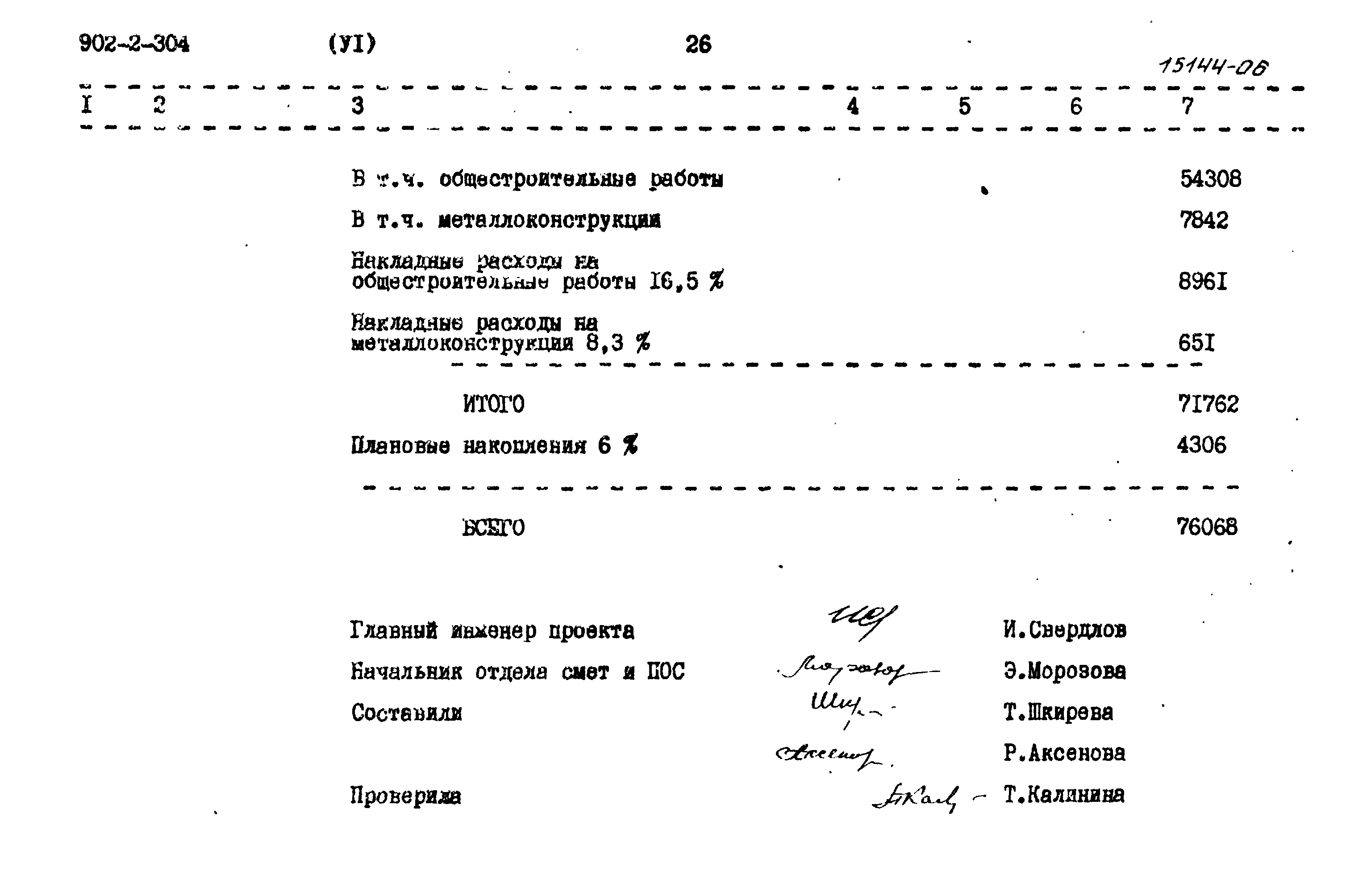 Типовой проект 902-2-304