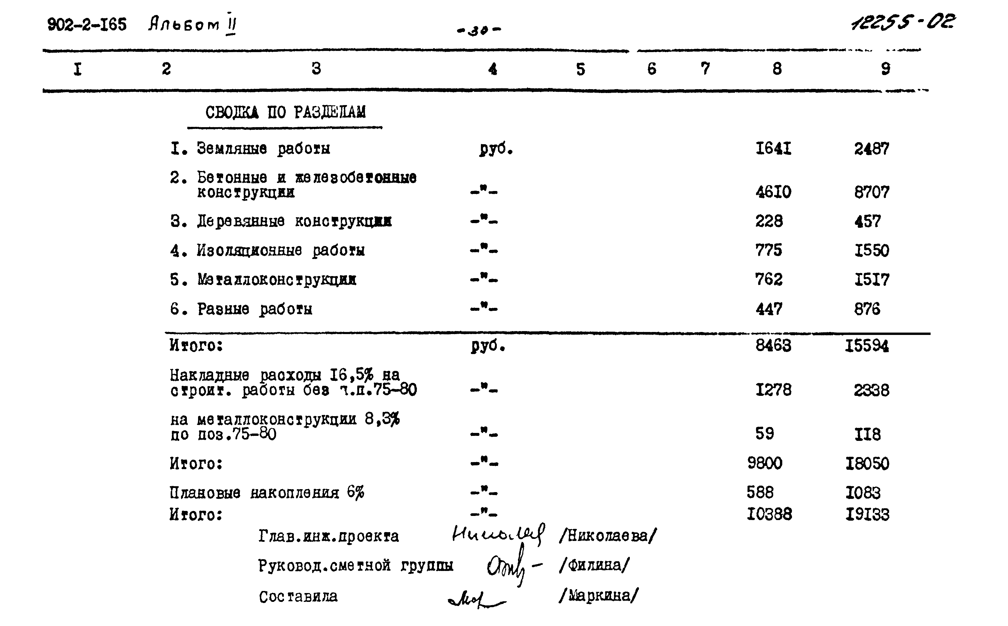 Типовой проект 902-2-165