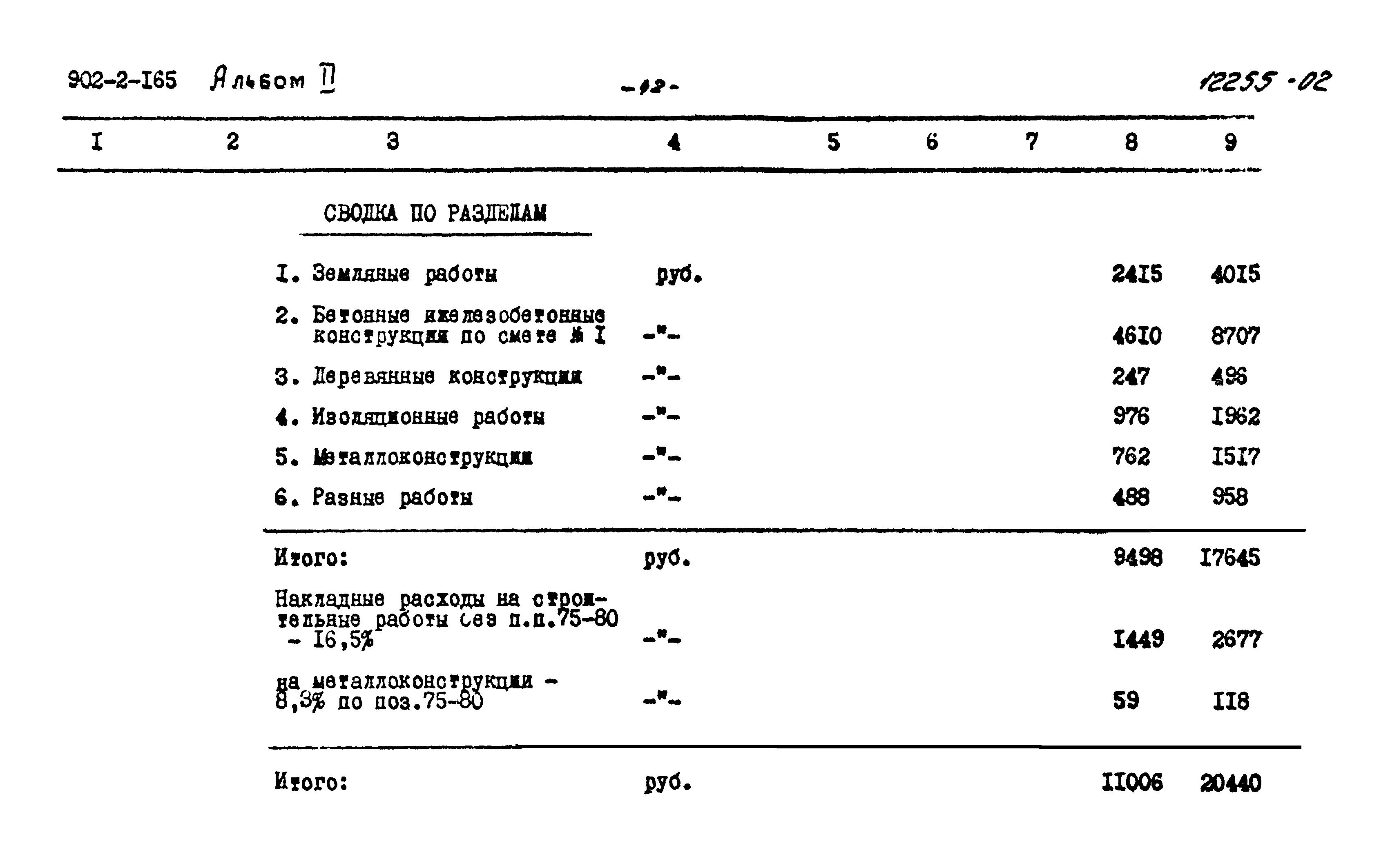 Типовой проект 902-2-165