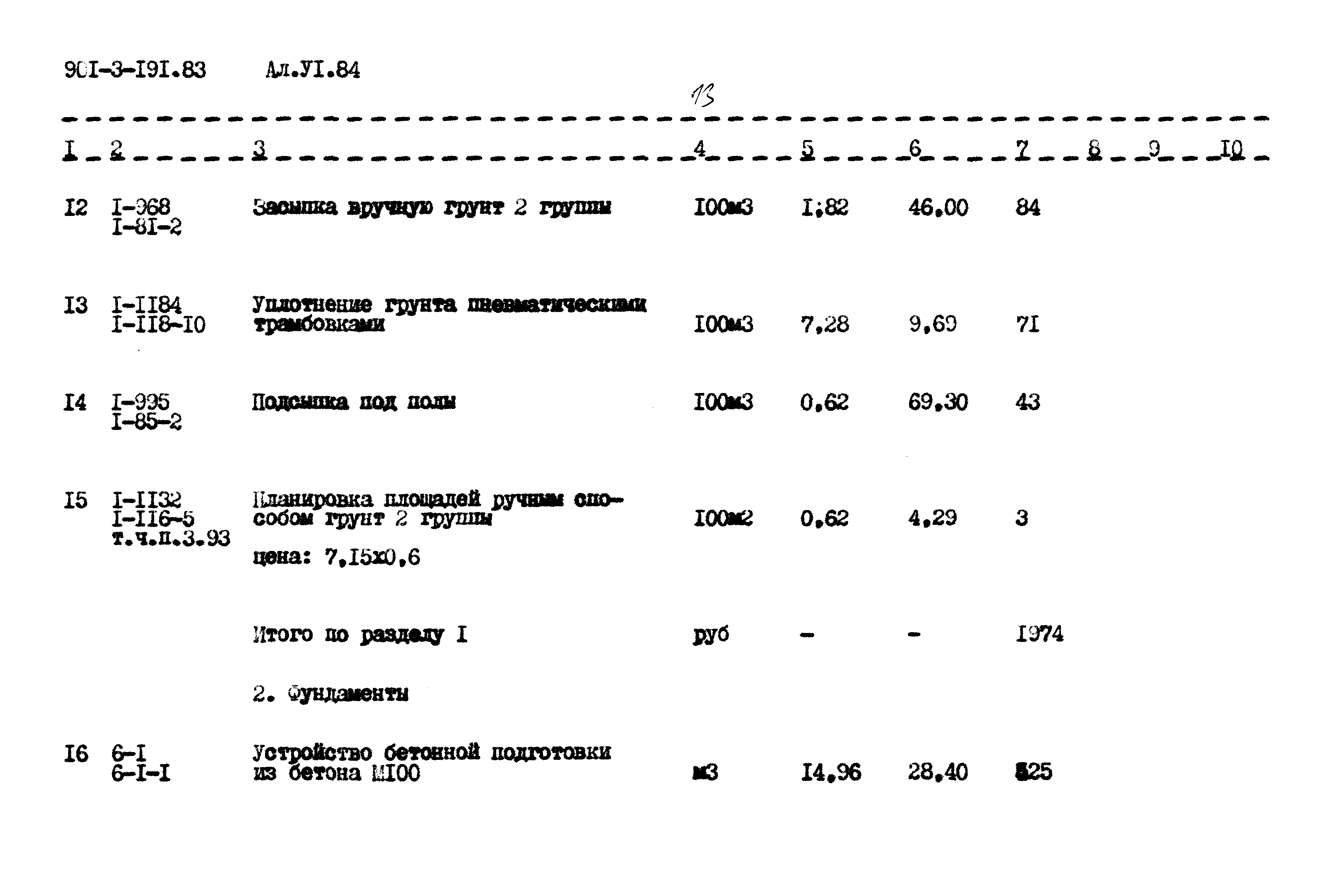 Типовой проект 901-3-191.83