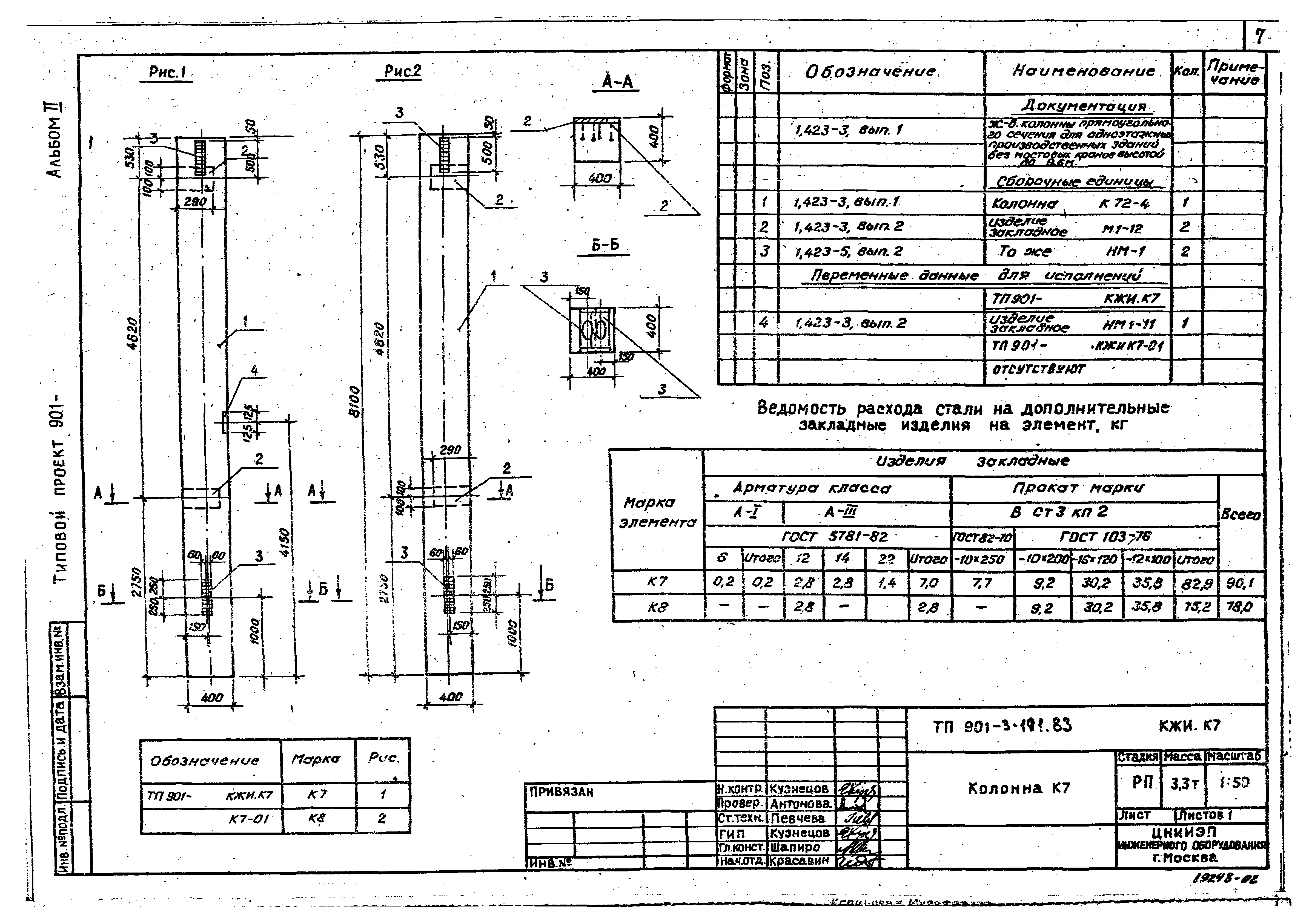 Типовой проект 901-3-191.83