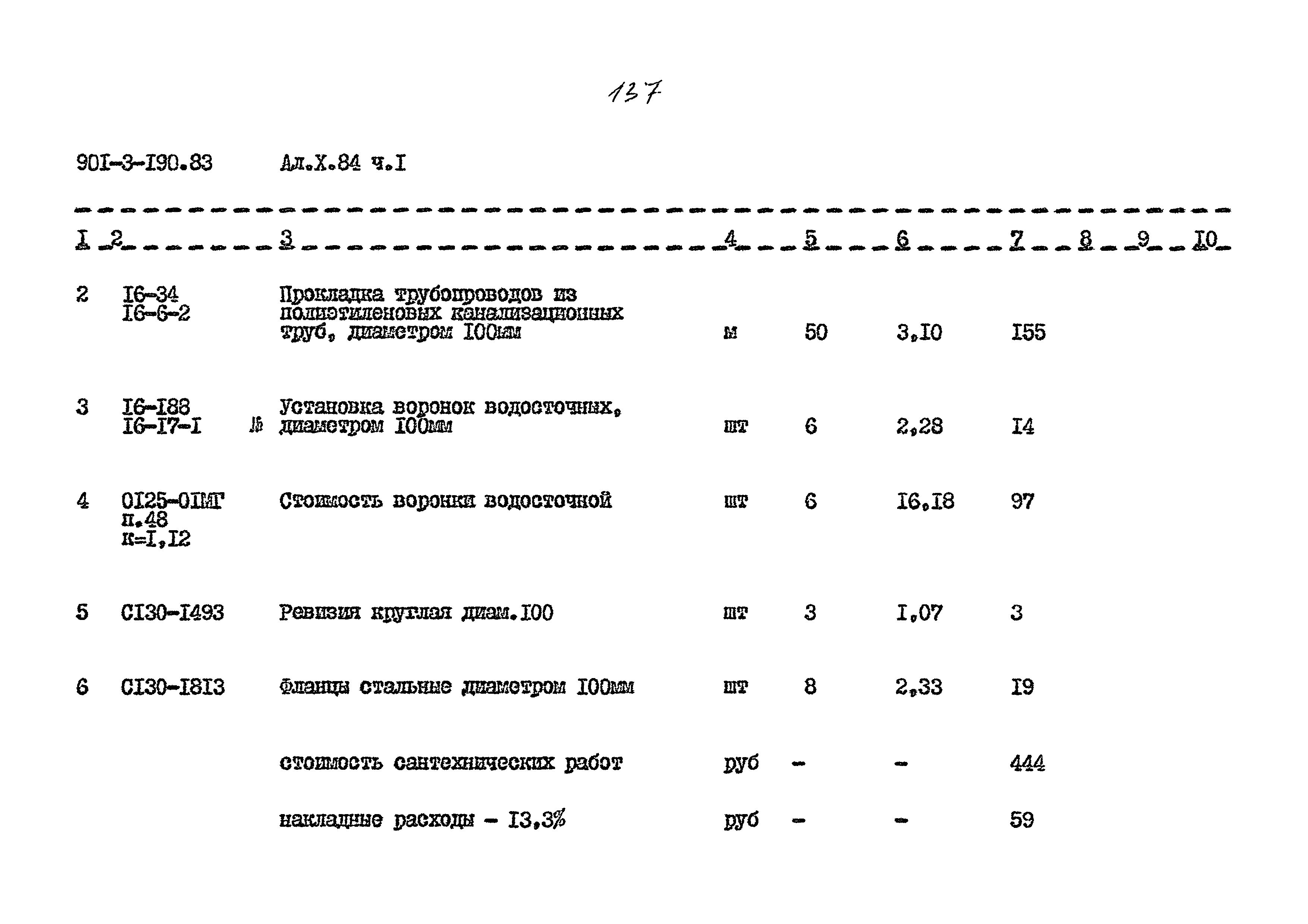 Типовой проект 901-3-190.83