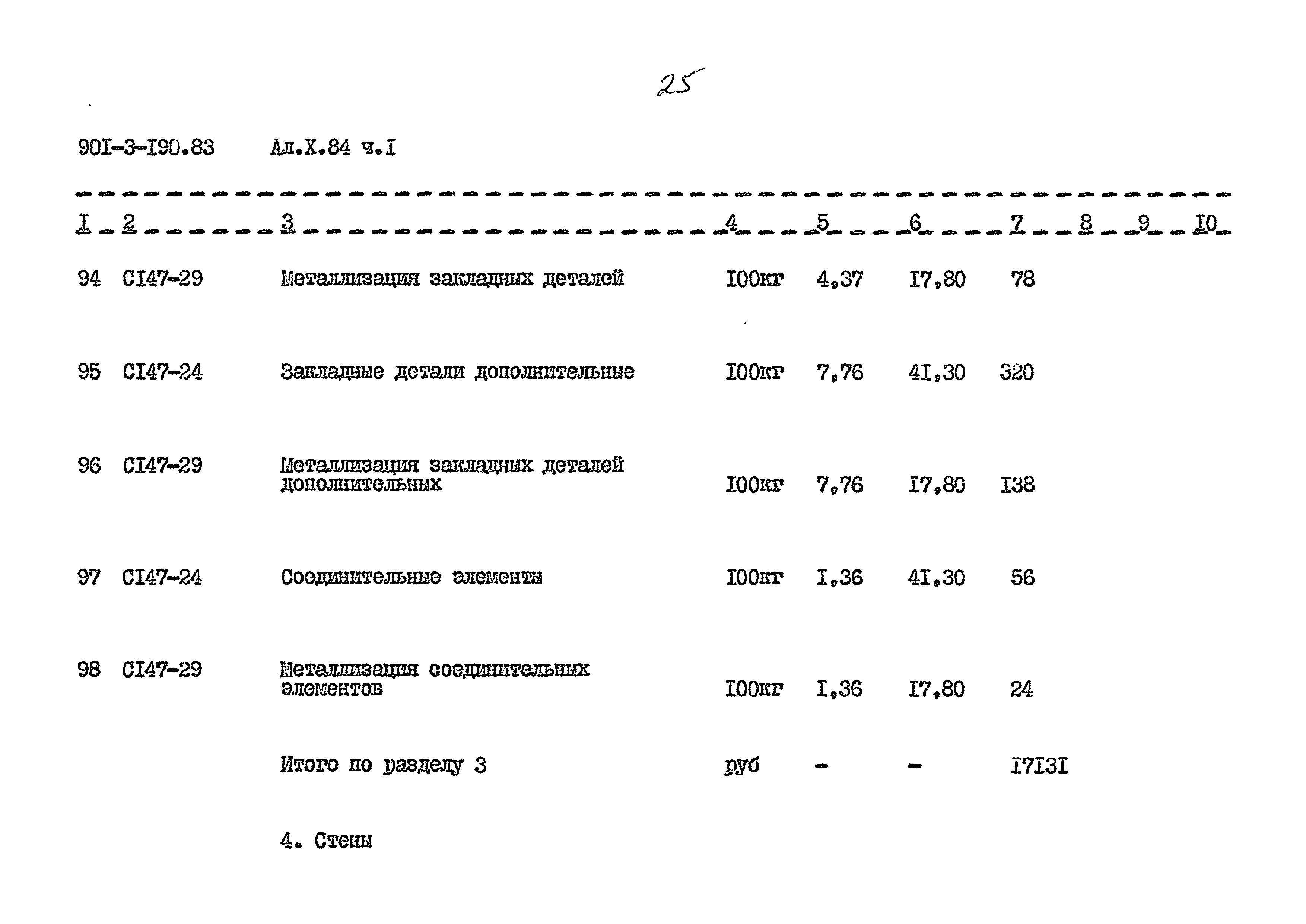 Типовой проект 901-3-190.83