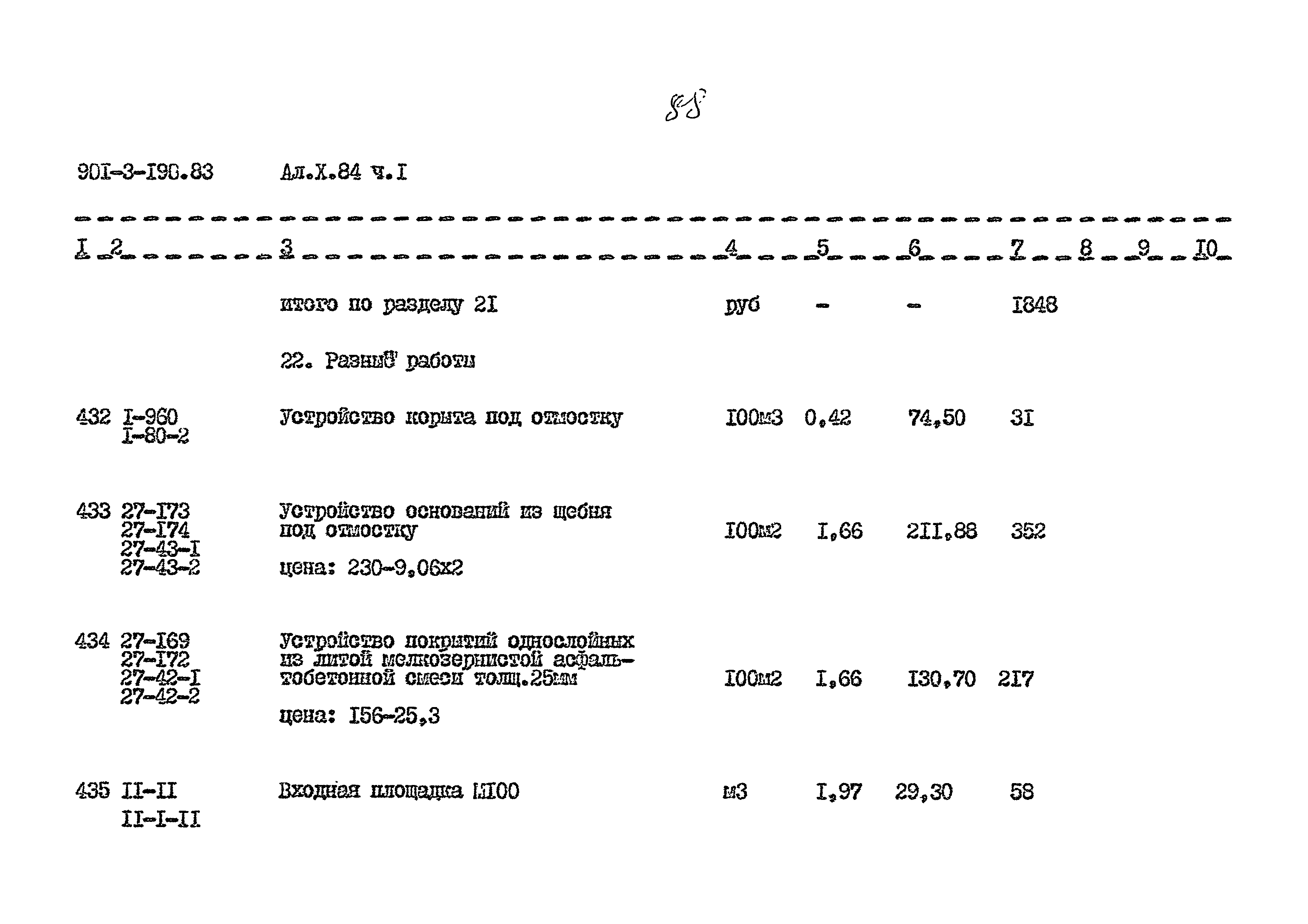 Типовой проект 901-3-190.83