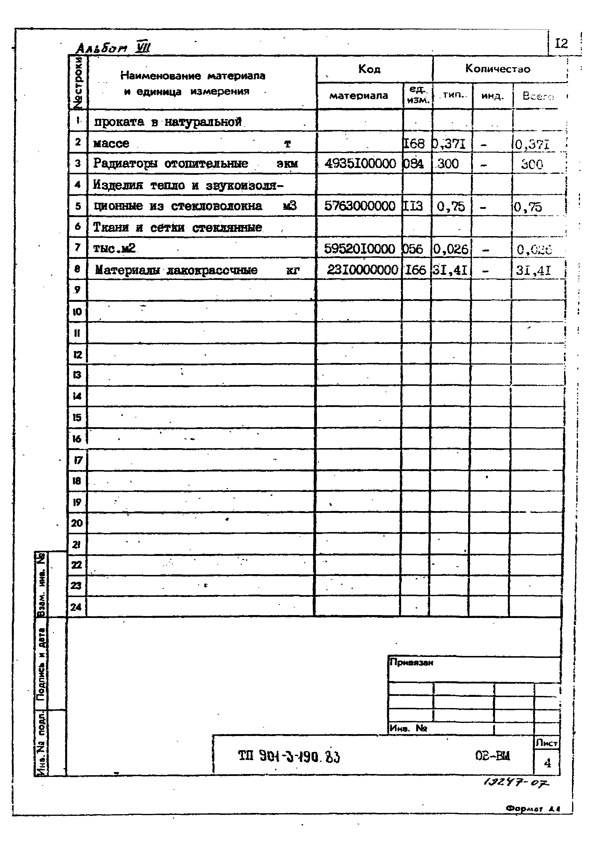 Типовой проект 901-3-190.83