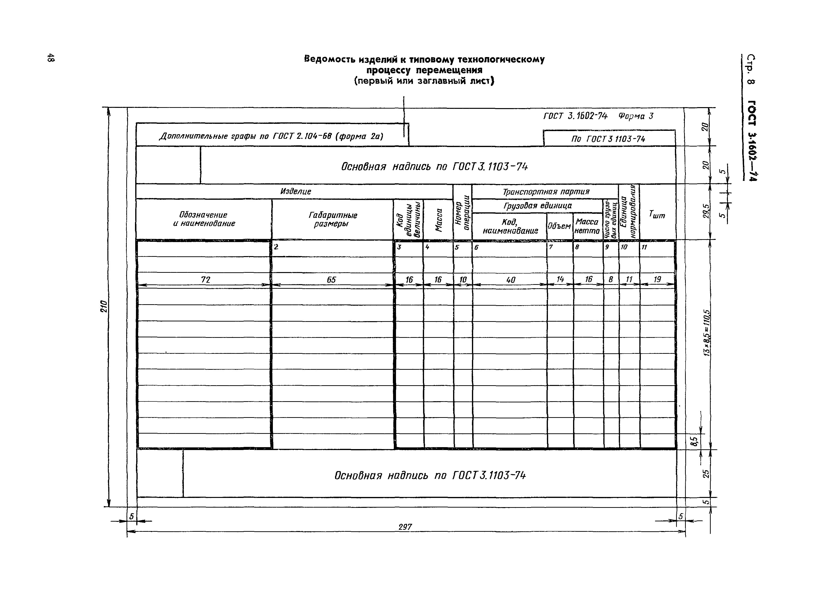 ГОСТ 3.1602-74