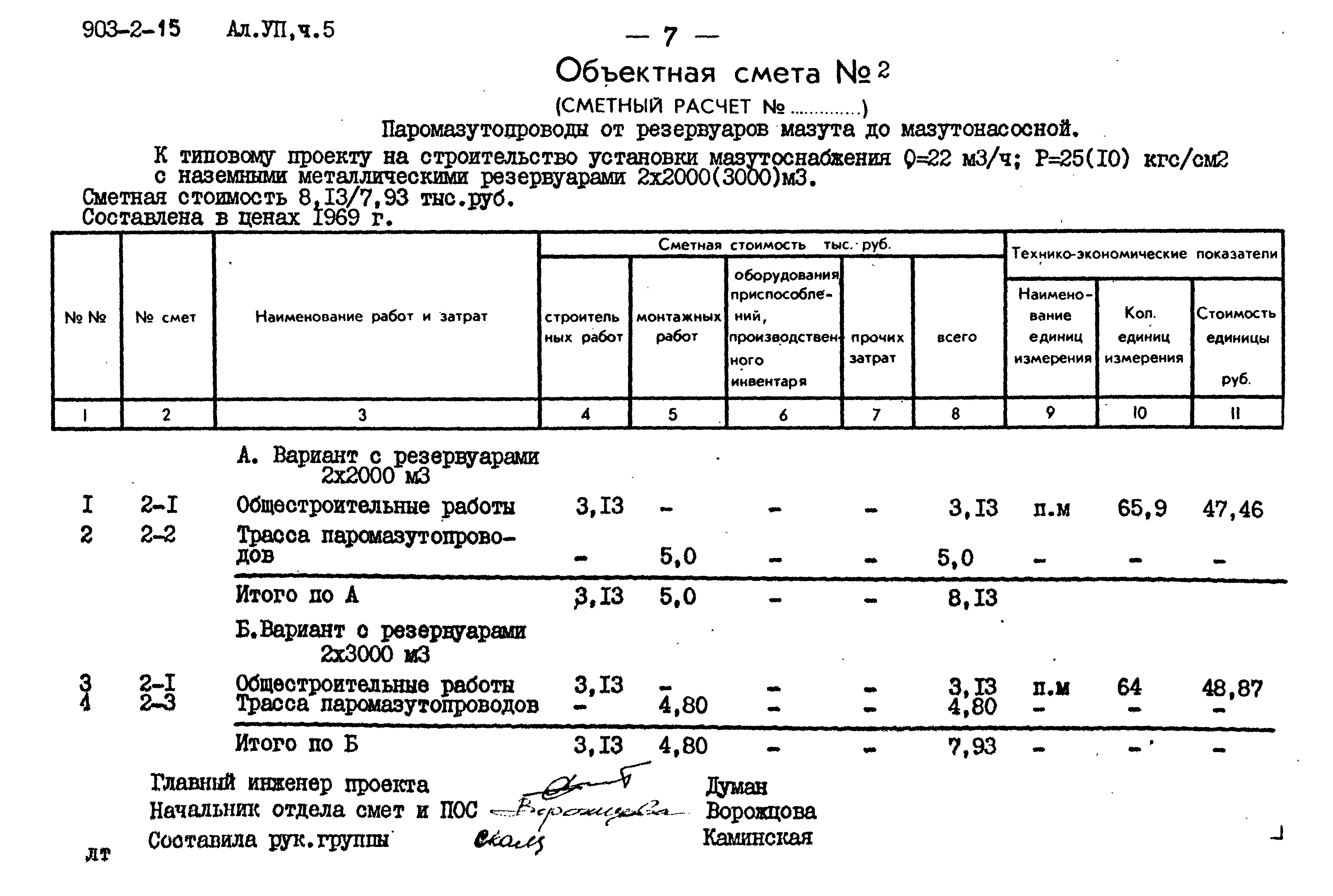 Типовой проект 903-2-15