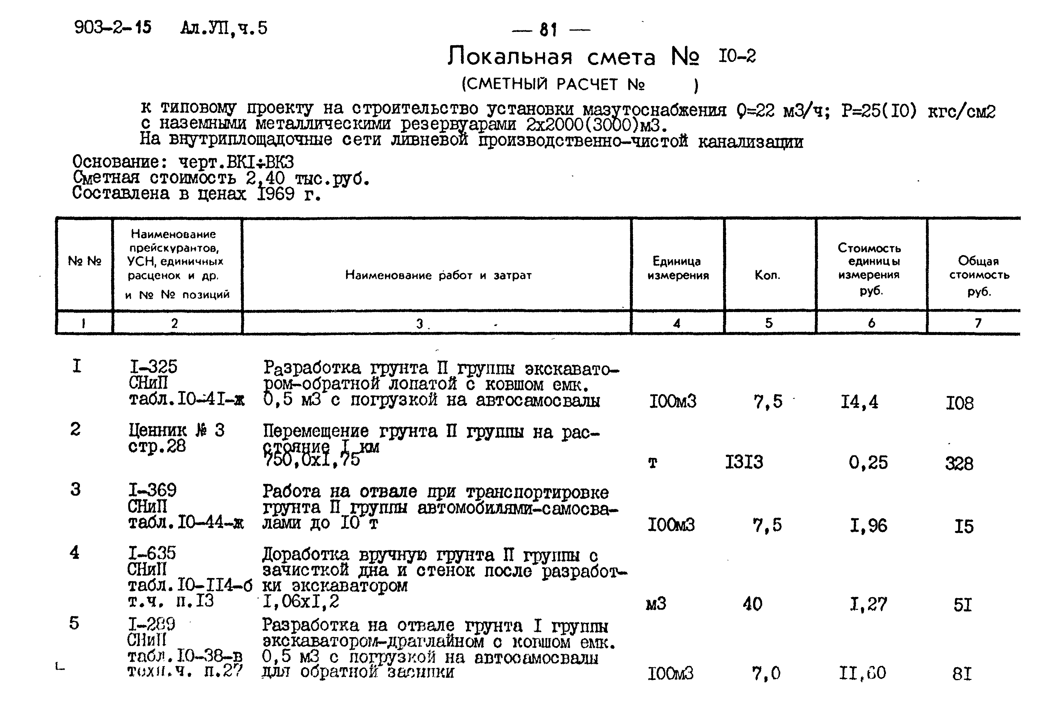 Типовой проект 903-2-15