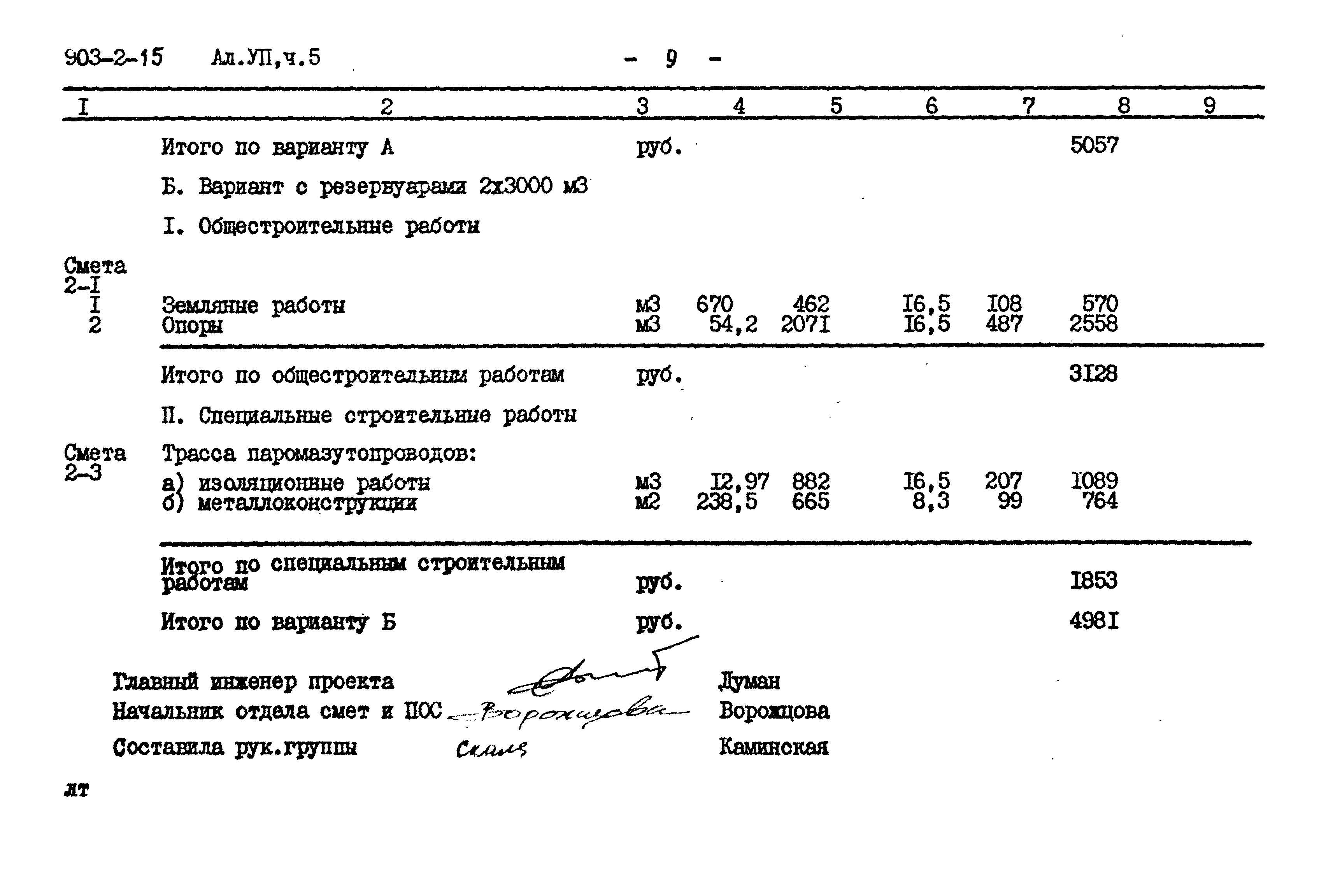 Типовой проект 903-2-15