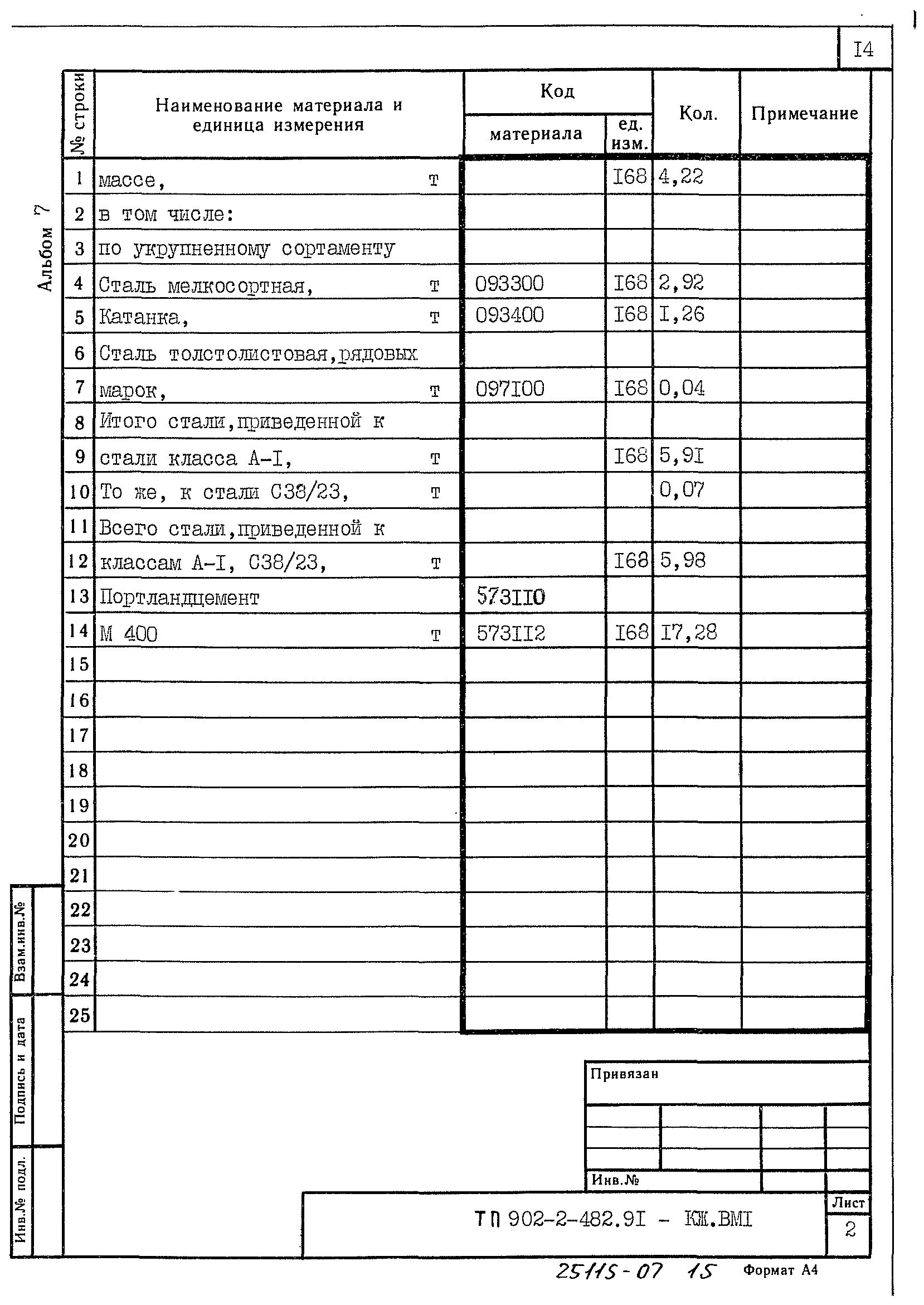 Типовой проект 902-2-483.91