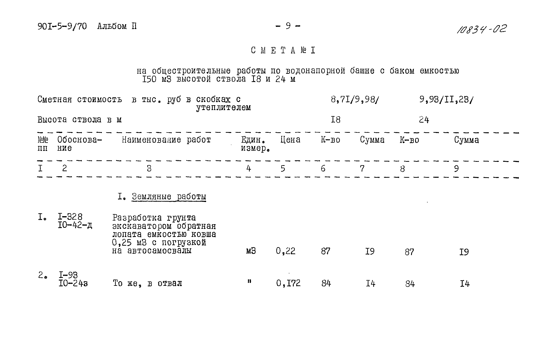 Типовой проект 901-5-9/70