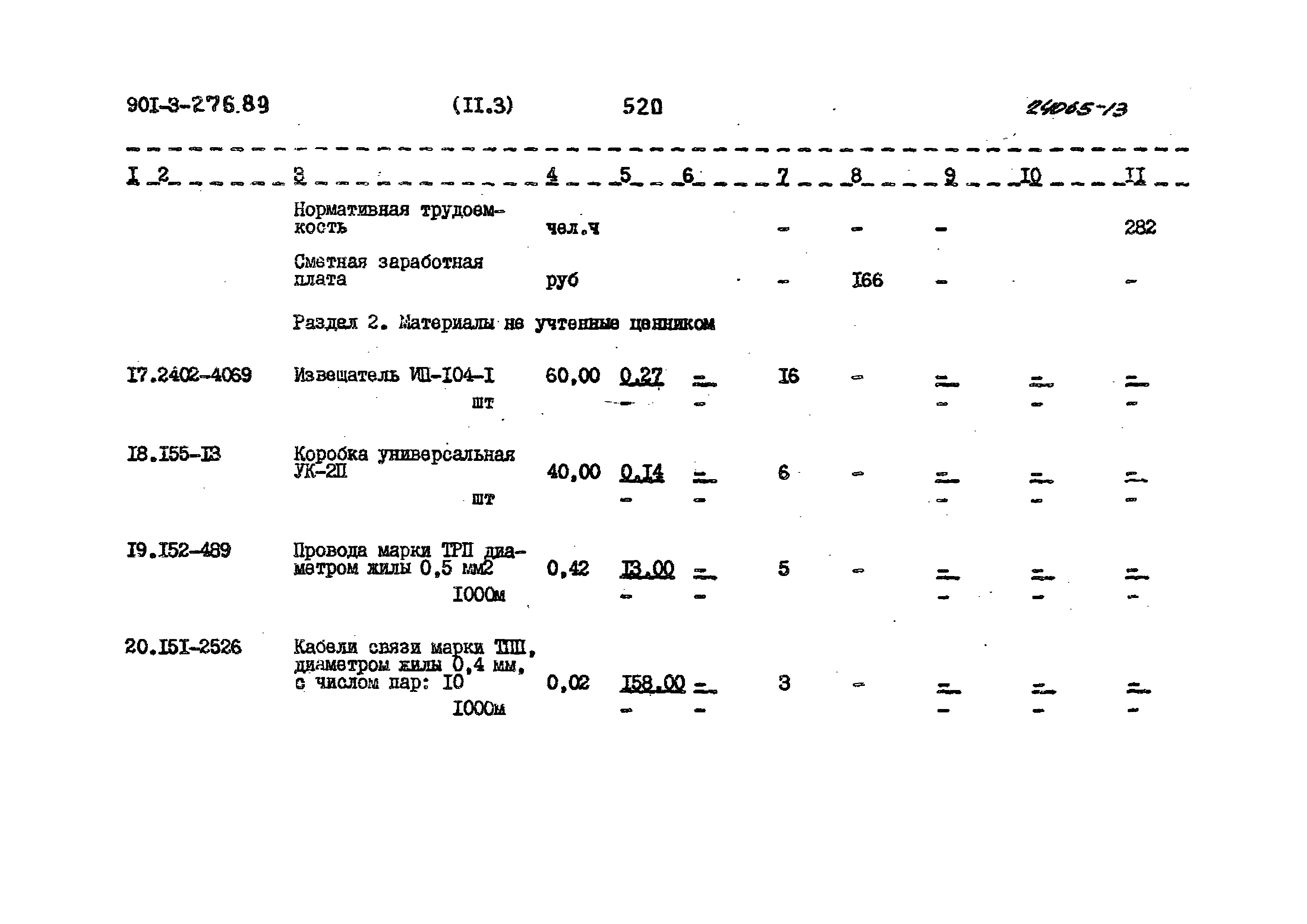 Типовой проект 901-3-276.89