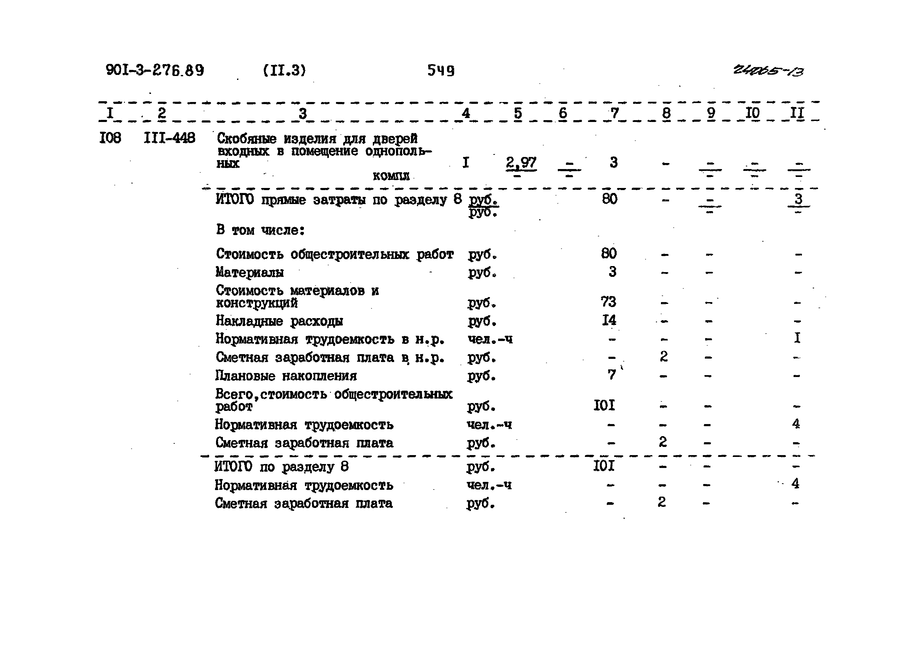 Типовой проект 901-3-276.89