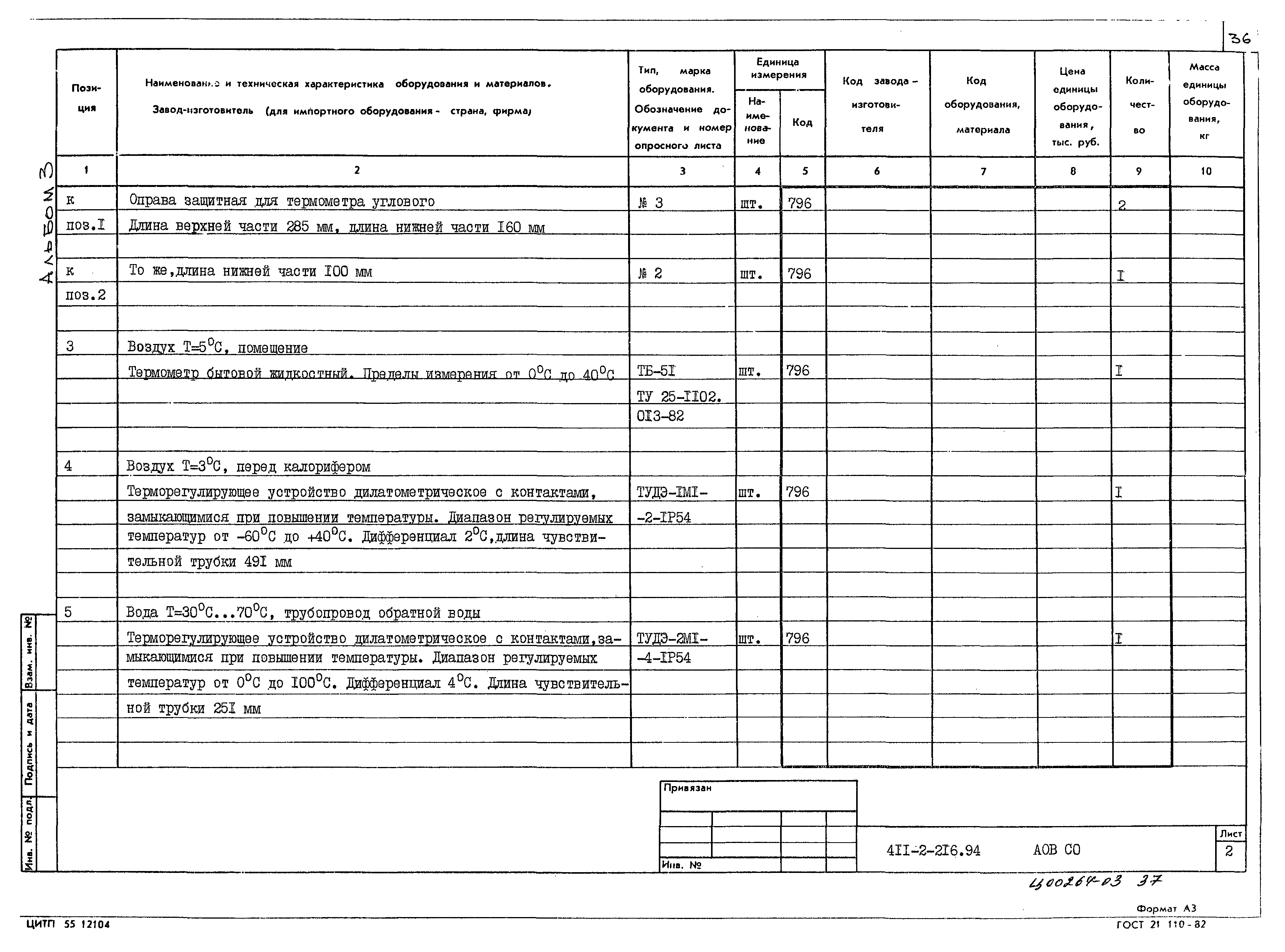 Типовой проект 411-2-216.94