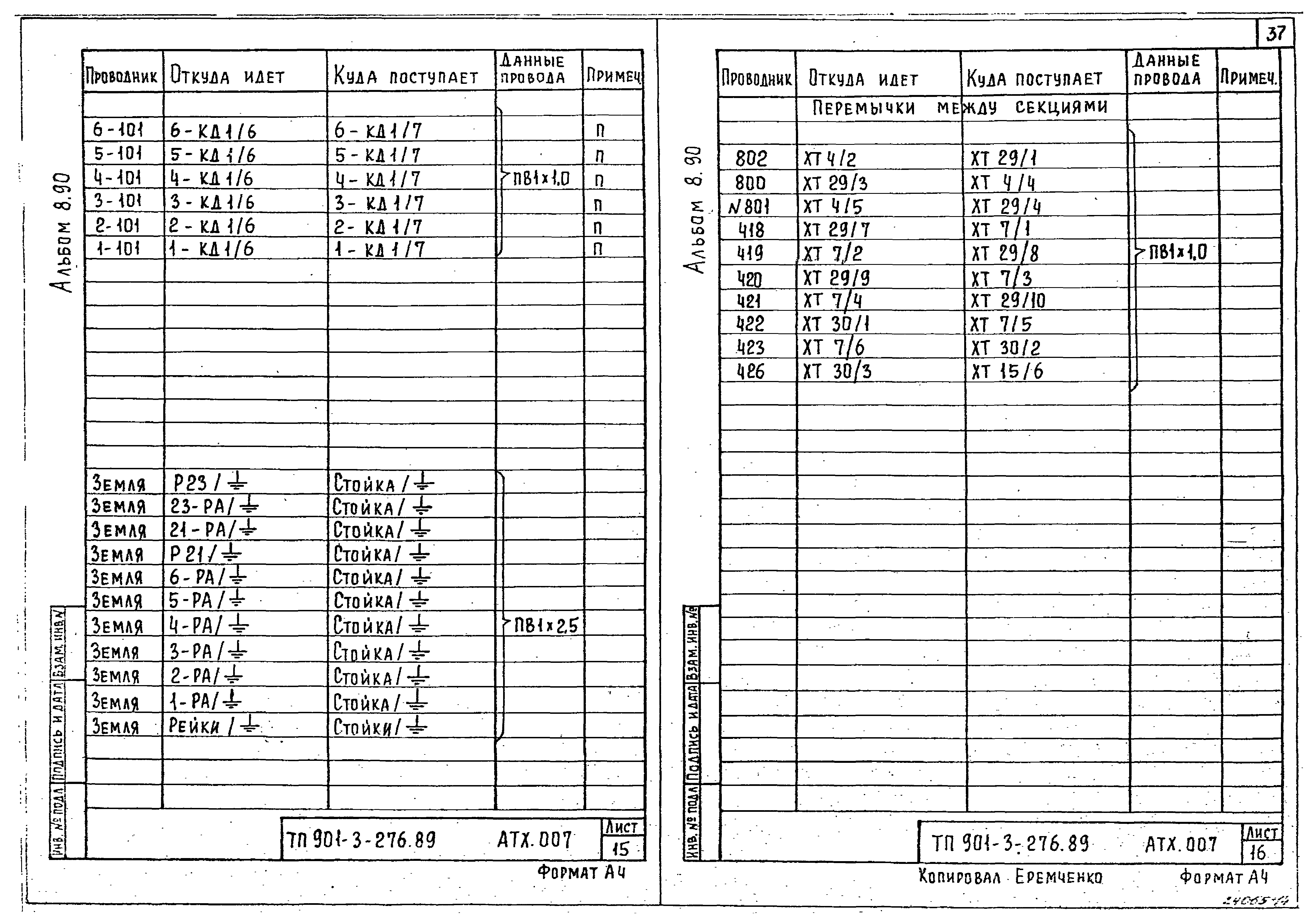 Типовой проект 901-3-276.89