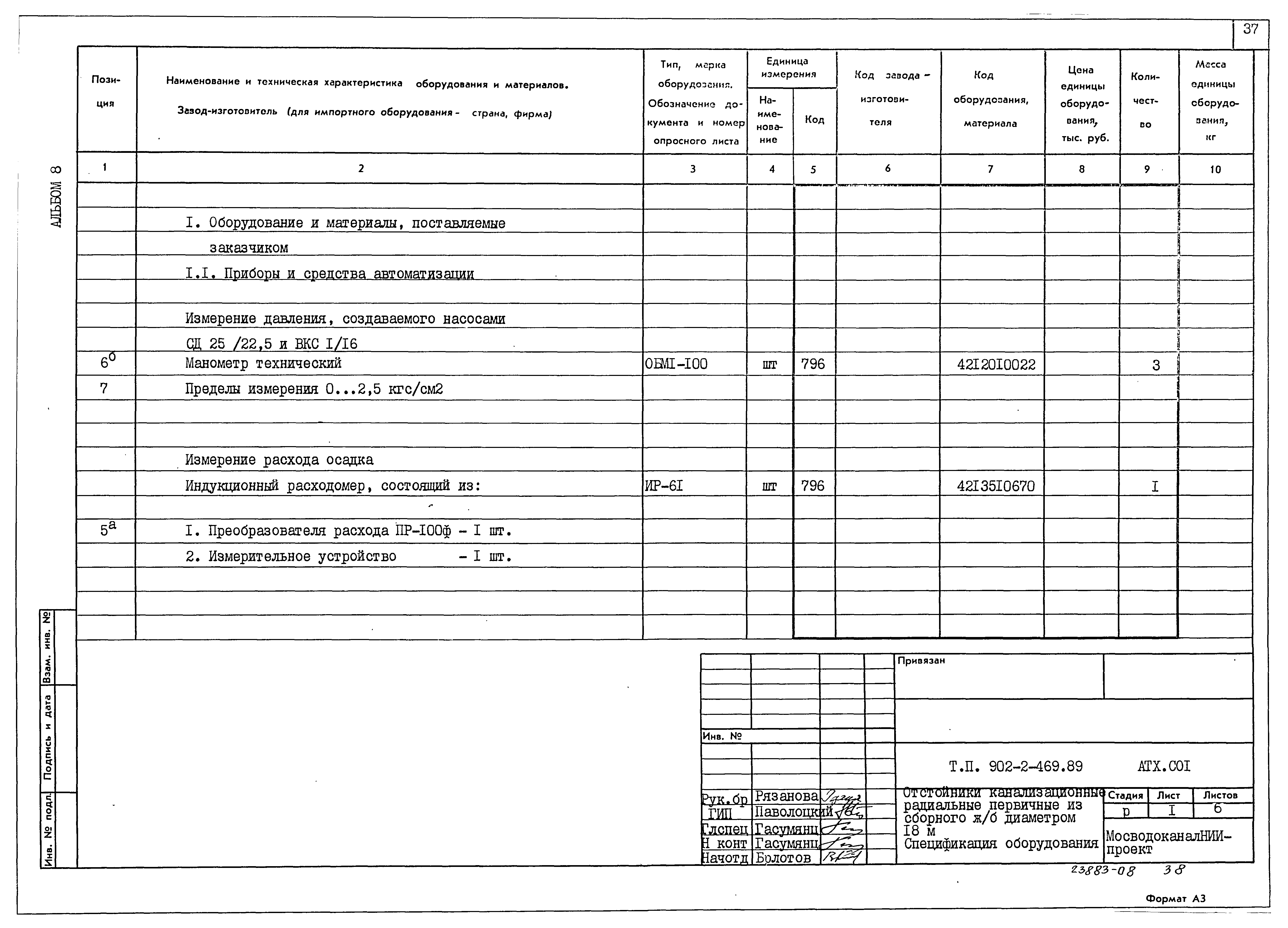 Типовой проект 902-2-469.89