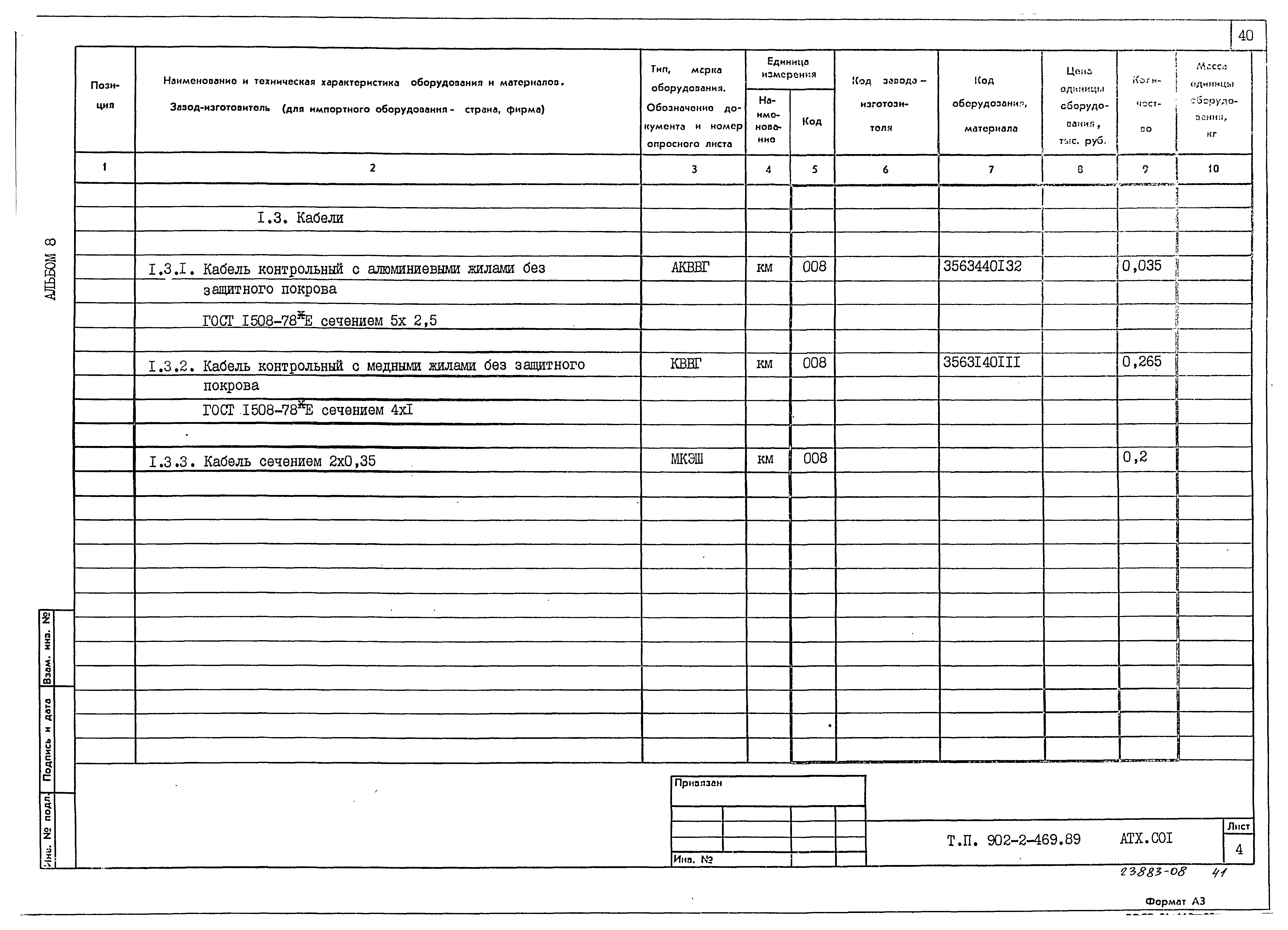 Типовой проект 902-2-469.89