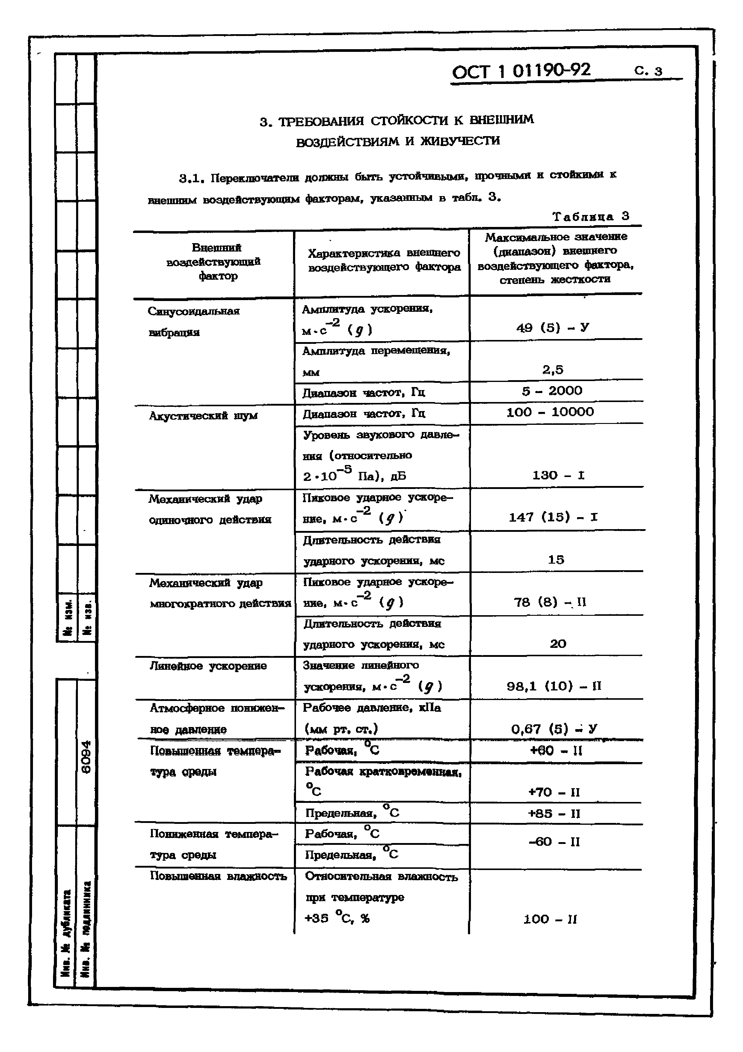 ОСТ 1 01190-92