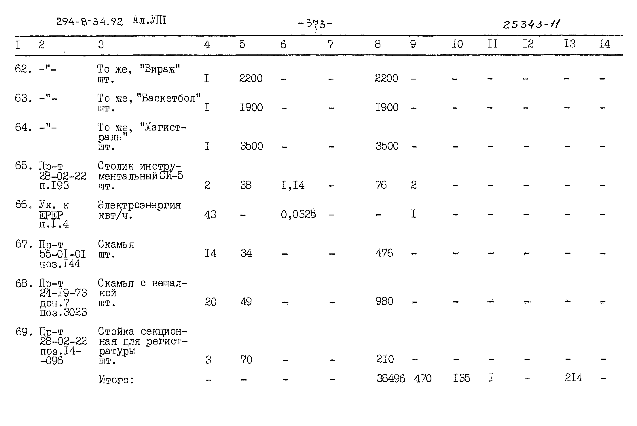 Типовой проект 294-8-34.92